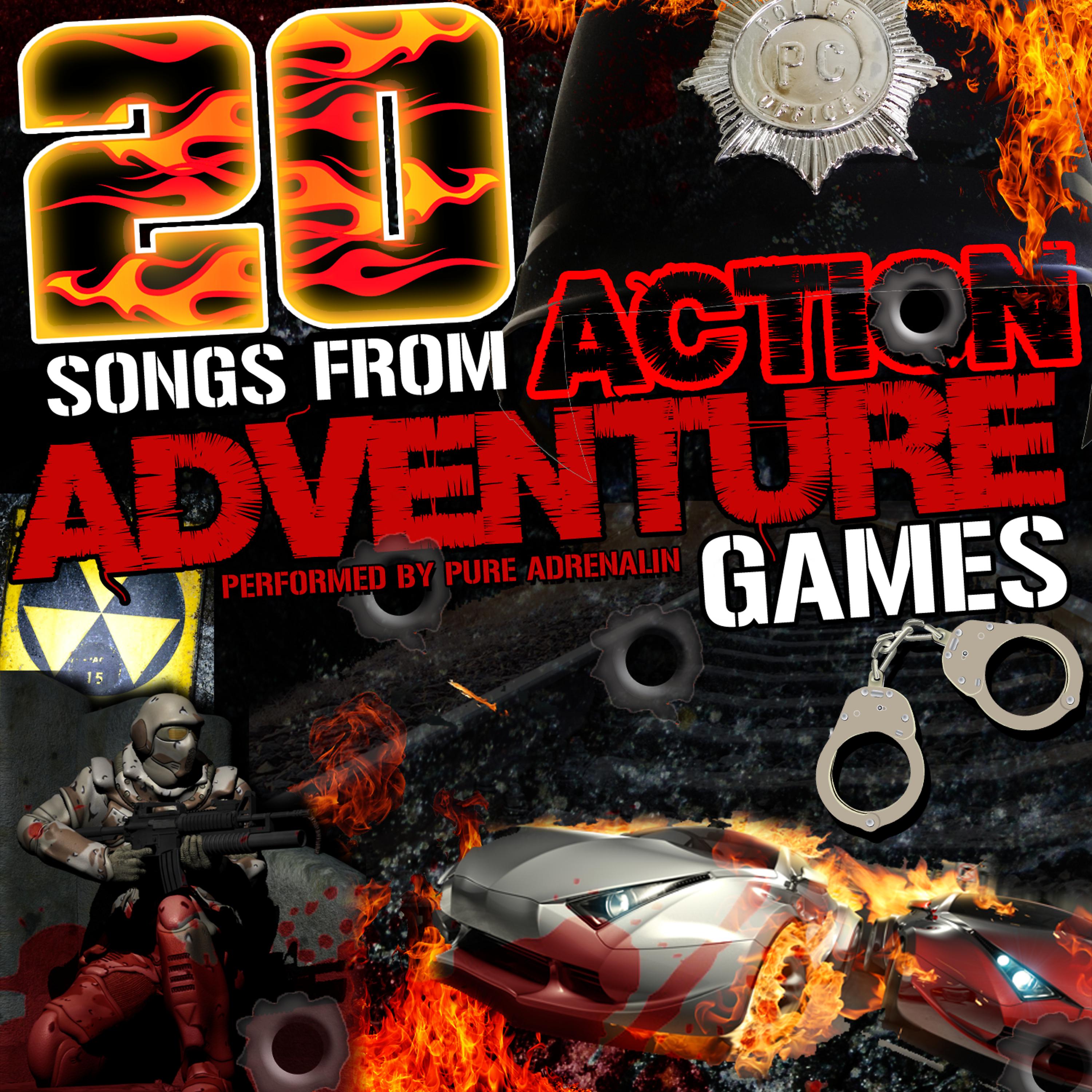 Постер альбома 20 Songs from Action Adventure Games