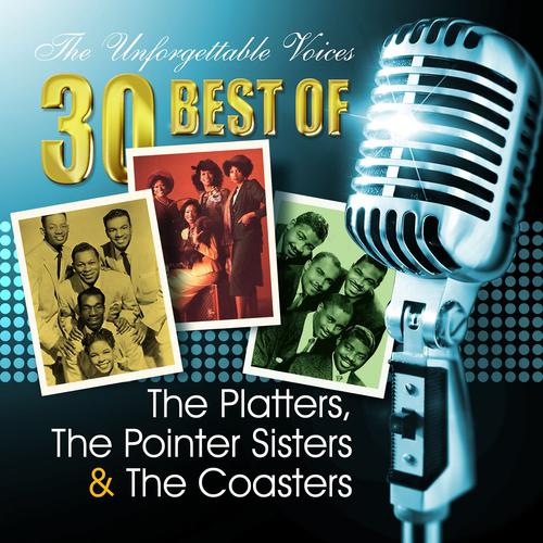Постер альбома The Unforgettable Voices: 30 Best of the Platters, the Pointer Sisters & the Coasters