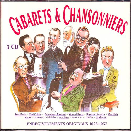 Постер альбома Cabarets et chansonniers