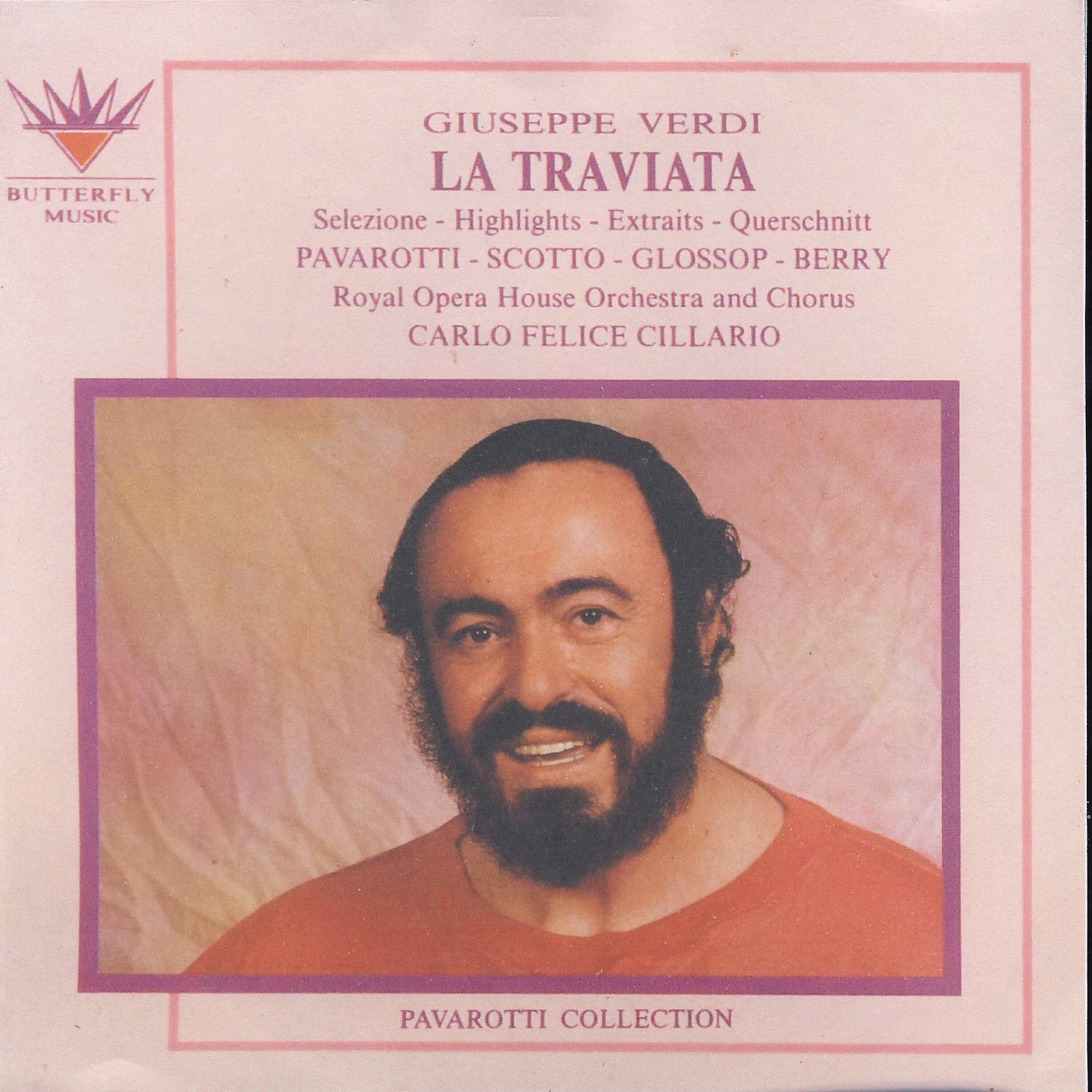 Luciano Pavarotti - La Traviata - Act. I - Libiam Ne' Lieti Calici (Brindisi)
