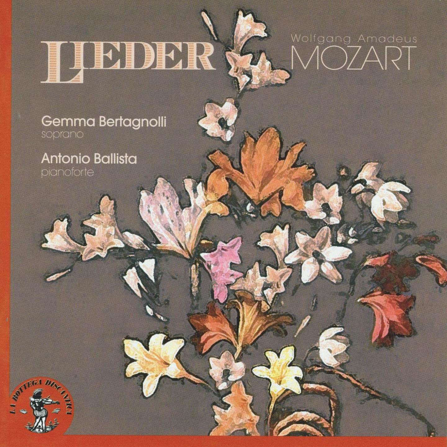 Постер альбома Wolfgang Amadeus Mozart: Lieder