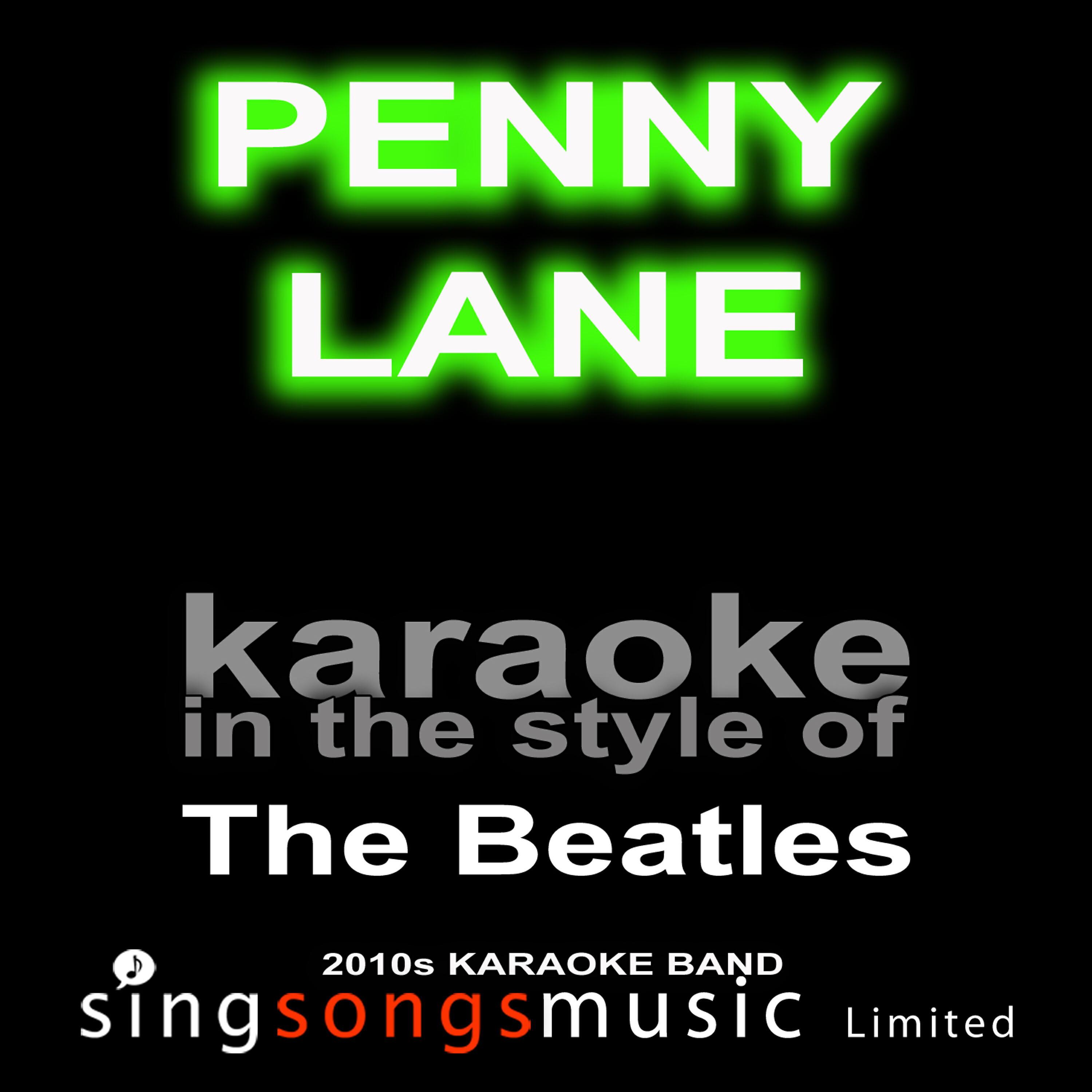 2010s Karaoke Band - Penny Lane (Originally Performed By The Beatles) [Karaoke Audio Version]