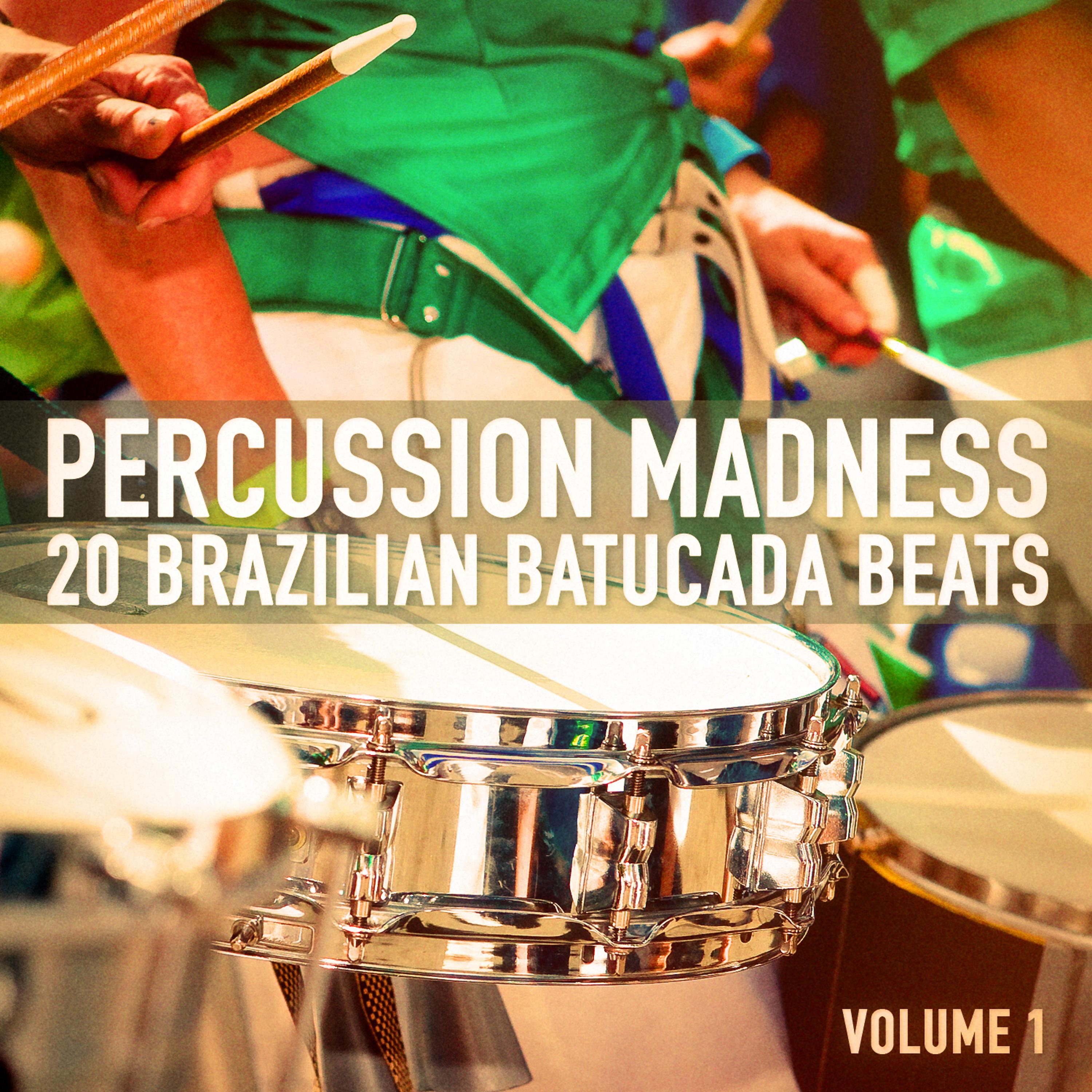 Постер альбома Percussion Madness, Vol. 1 (20 Brazilian Percussion and Batucada Beats)