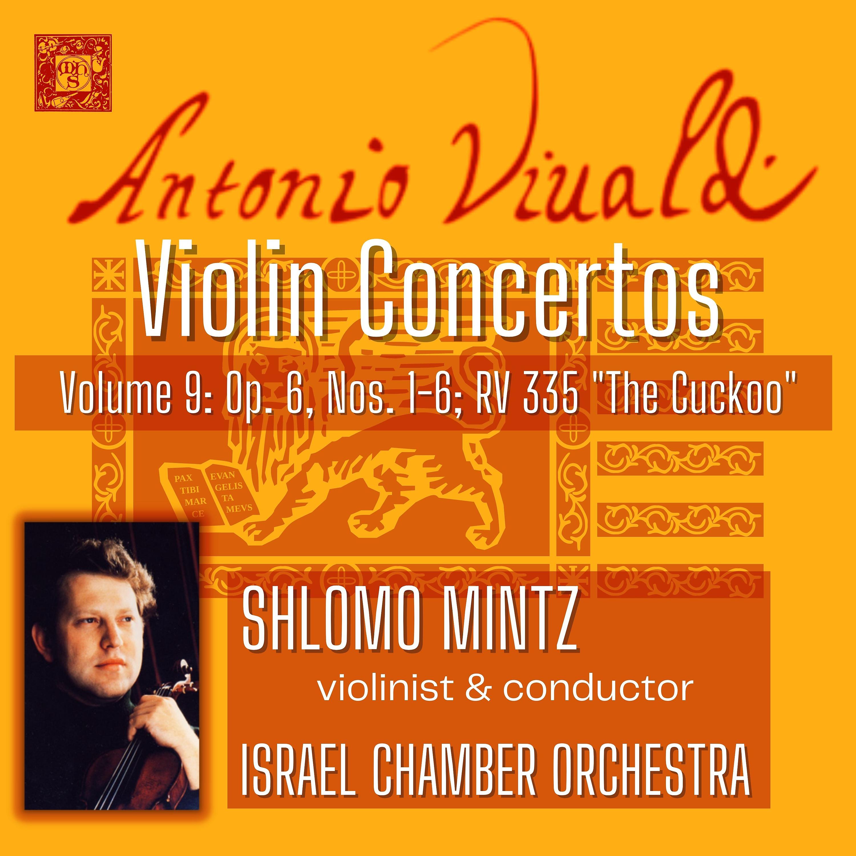Постер альбома Vivaldi: Violin Concertos, Vol. 9 - Op. 11, Nos. 1-6, RV 335 "The Cuckoo"