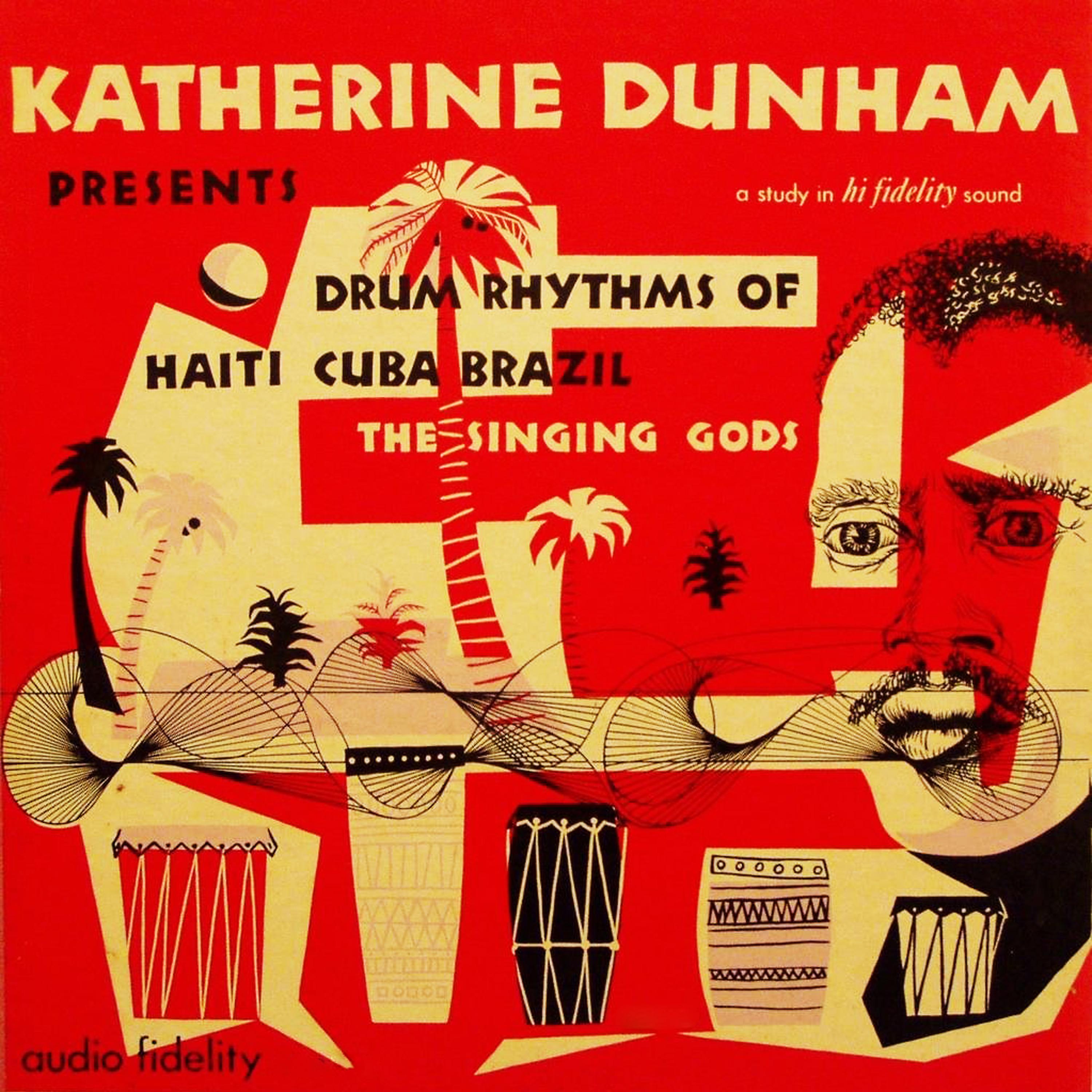 Постер альбома Drum Rhythms of Haiti Cuba Brazil