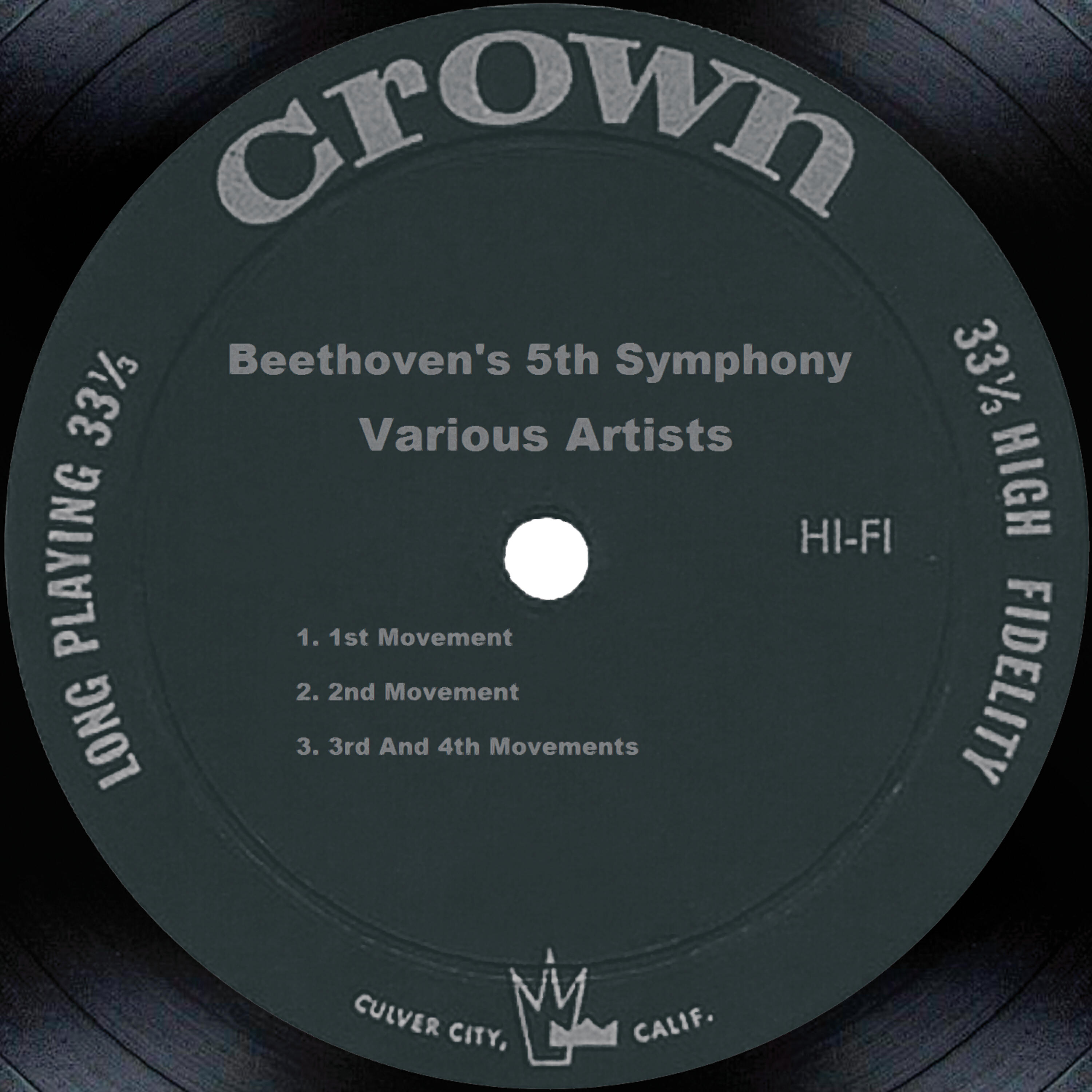 Hamburg Symphony Orchestra - 3rd And 4th Movements