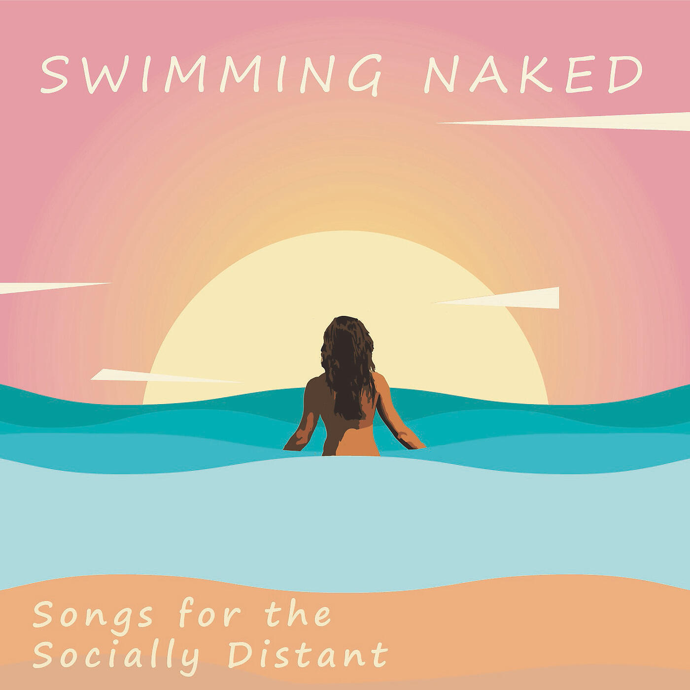 Swimming Naked - Footprints on the Moon