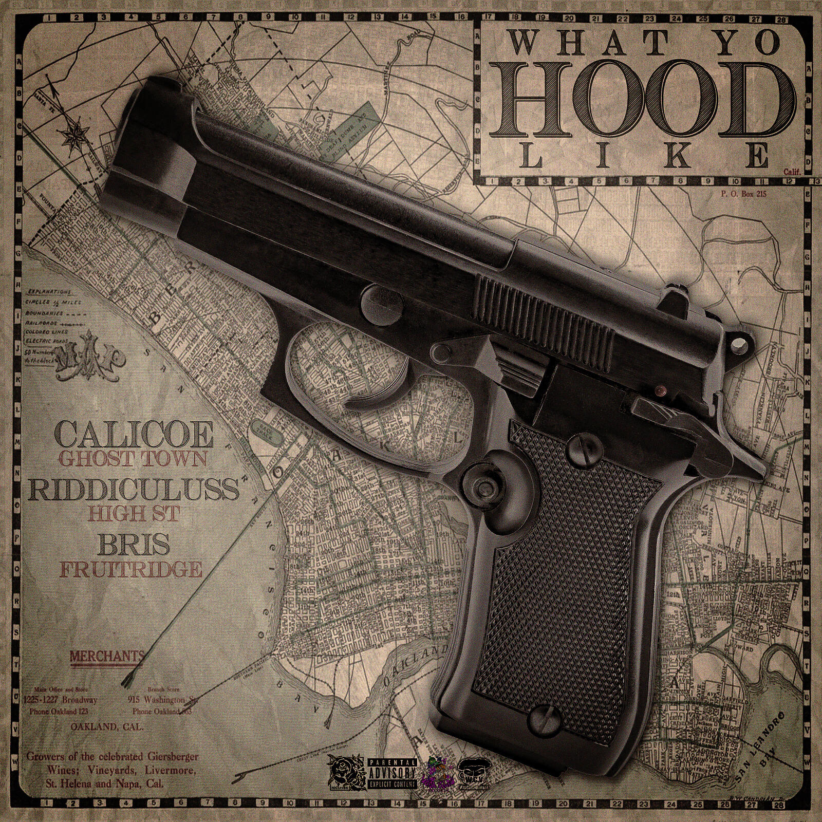 Calicoe - What Yo Hood Like (feat. Bris & Riddiculuss)