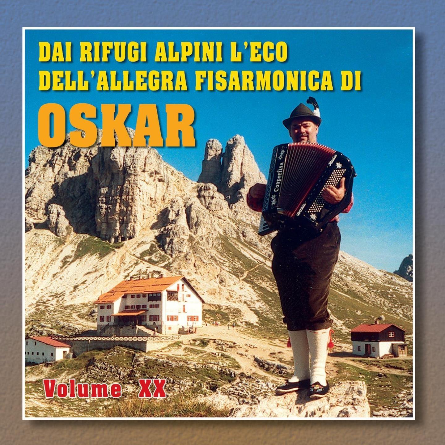 Постер альбома Dai rifugi alpini l'eco dell'allegra fisarmonica di Oskar, vol. 20