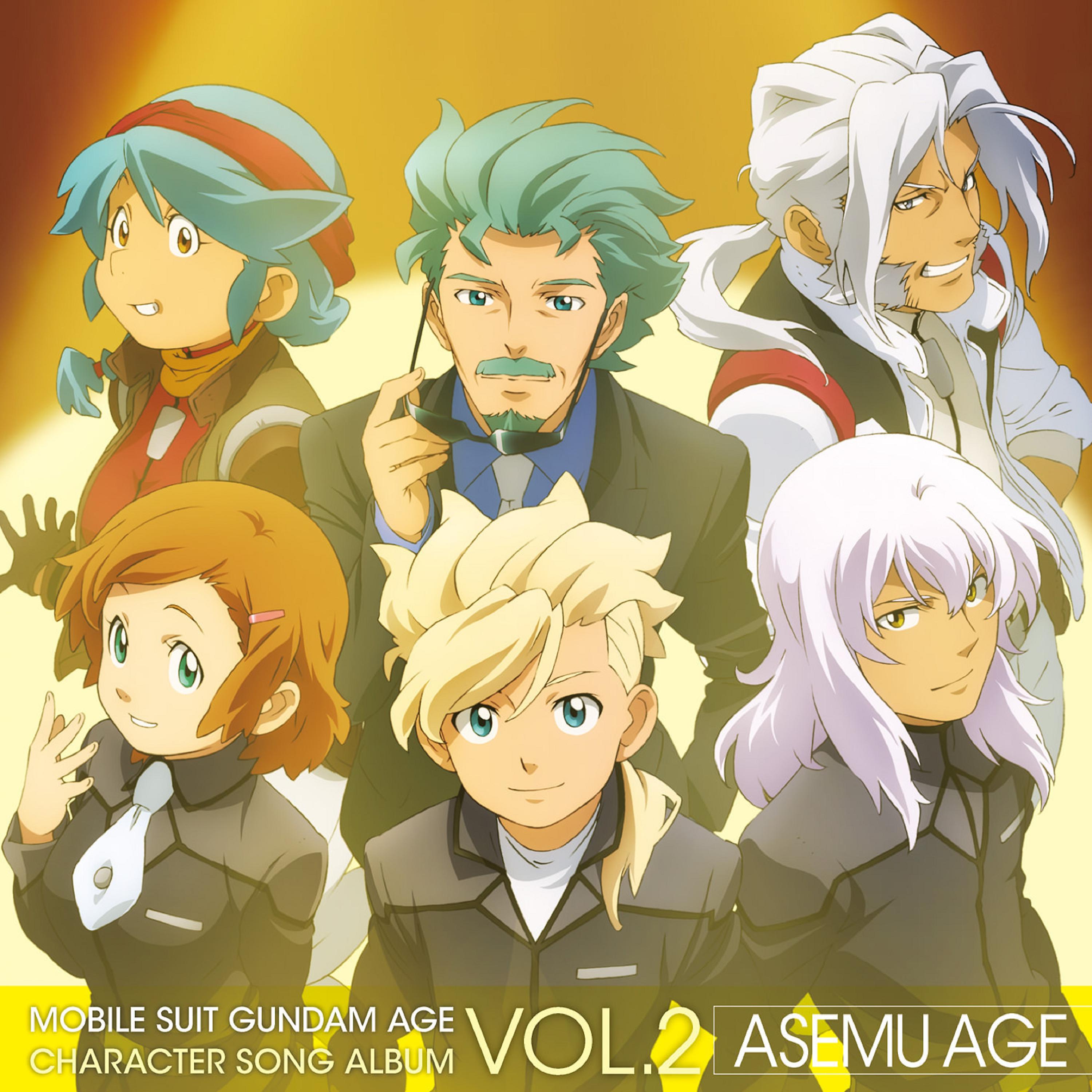 Постер альбома MOBILE SUIT GUNDAM AGE Character Song Album Vol.2 - ASEMU AGE
