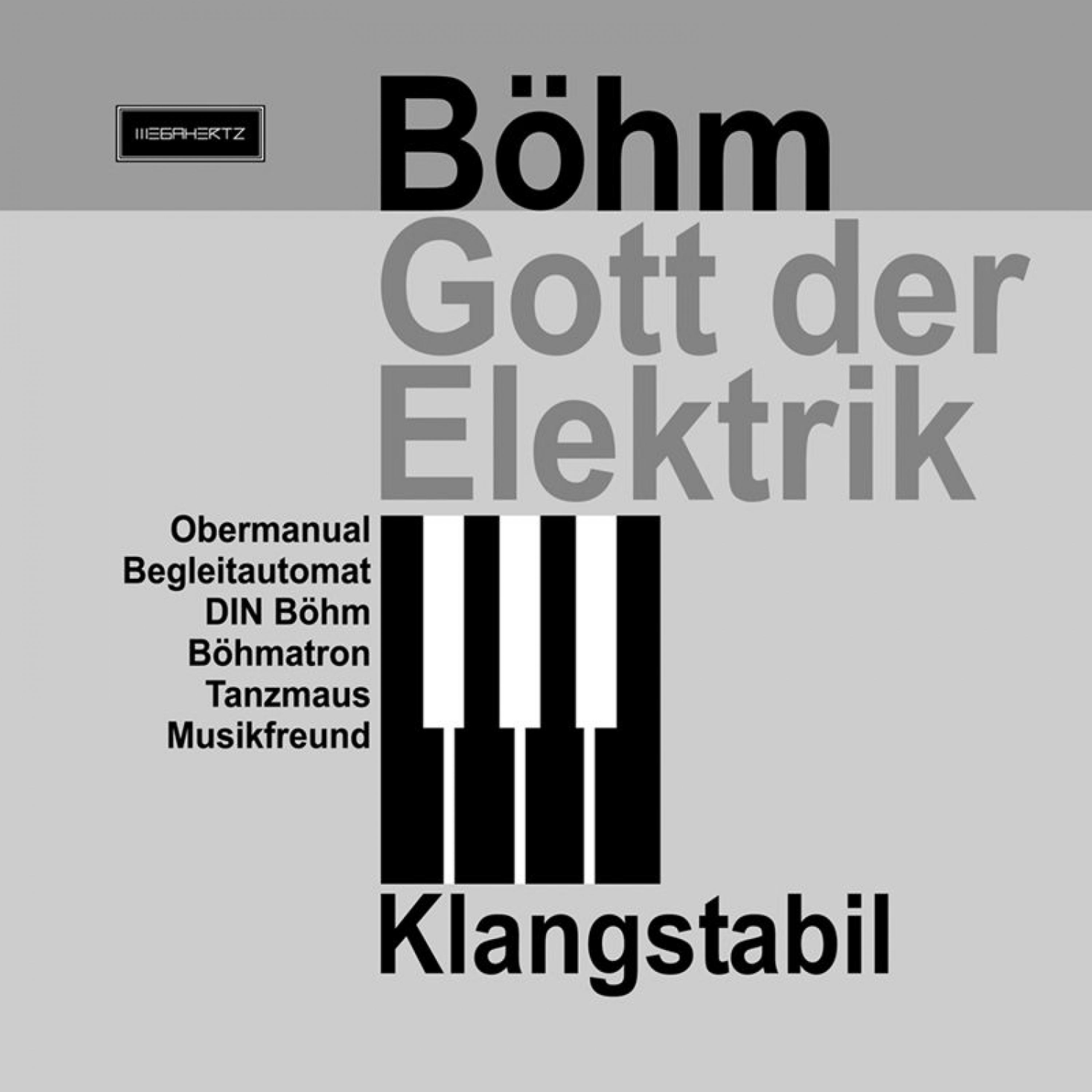 Постер альбома Böhm Gott Der Elektrik