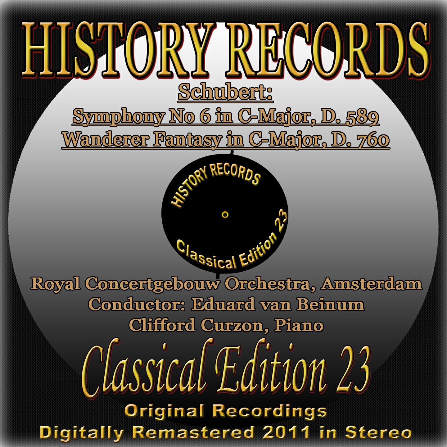 Royal Concertgebouw Orchestra - Symphony No 6 in C-Major, D. 589: II. Andante (1957 Version)