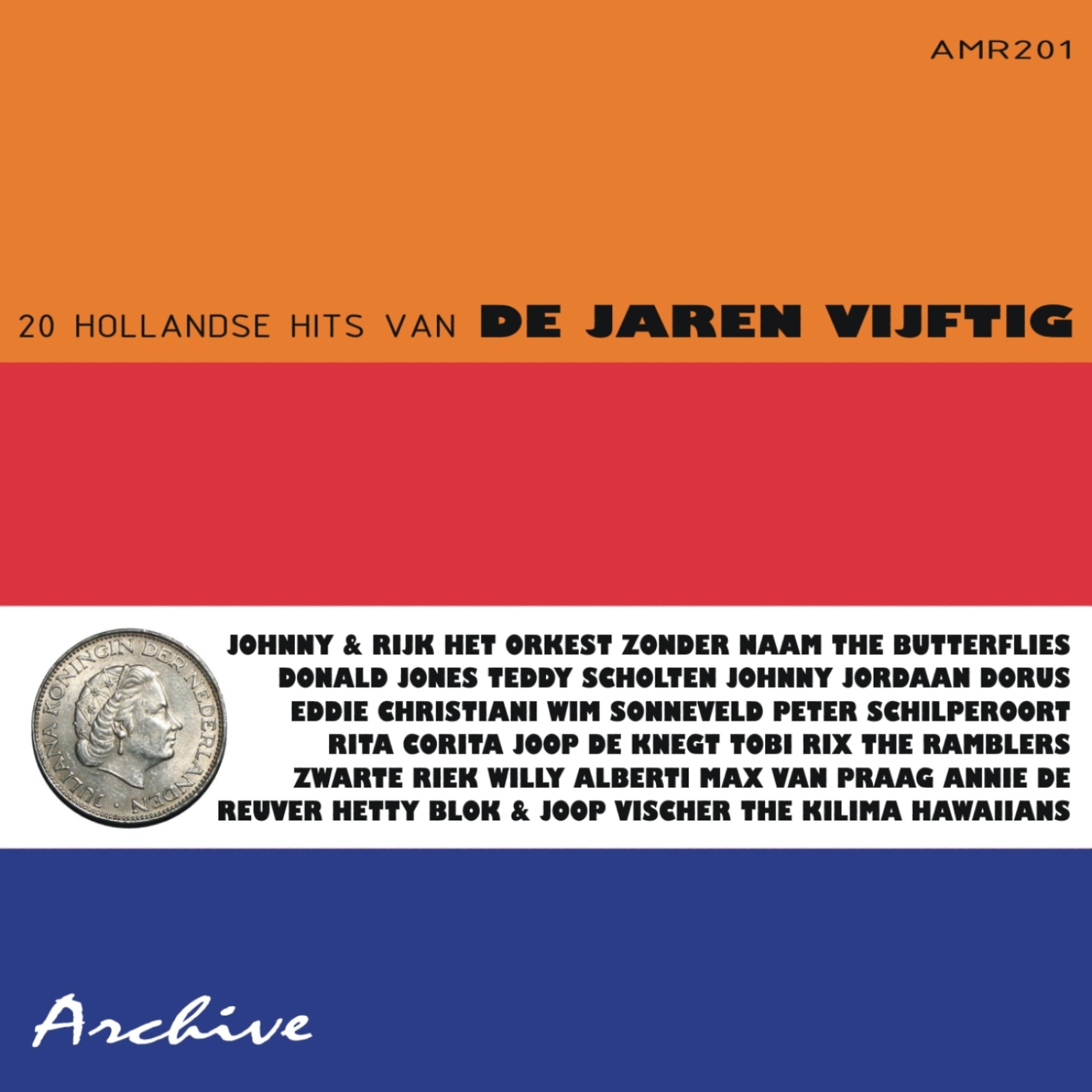 Постер альбома Hollandse Hits Van De Jaren Vijftig - Dutch Hits from the 50's