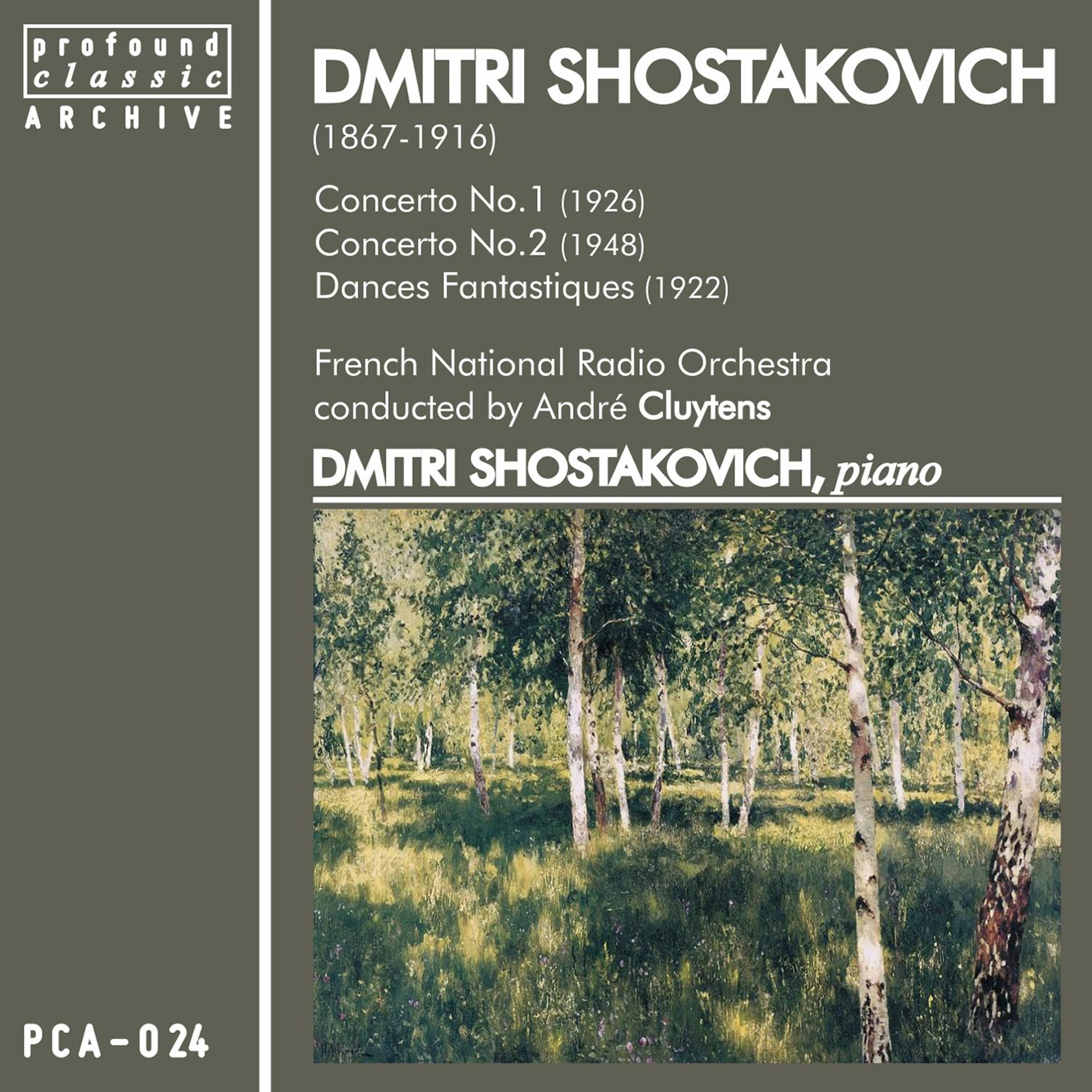 Постер альбома Shostakovich: Concertos No. 1 & No. 2 & Danses Fantastiques