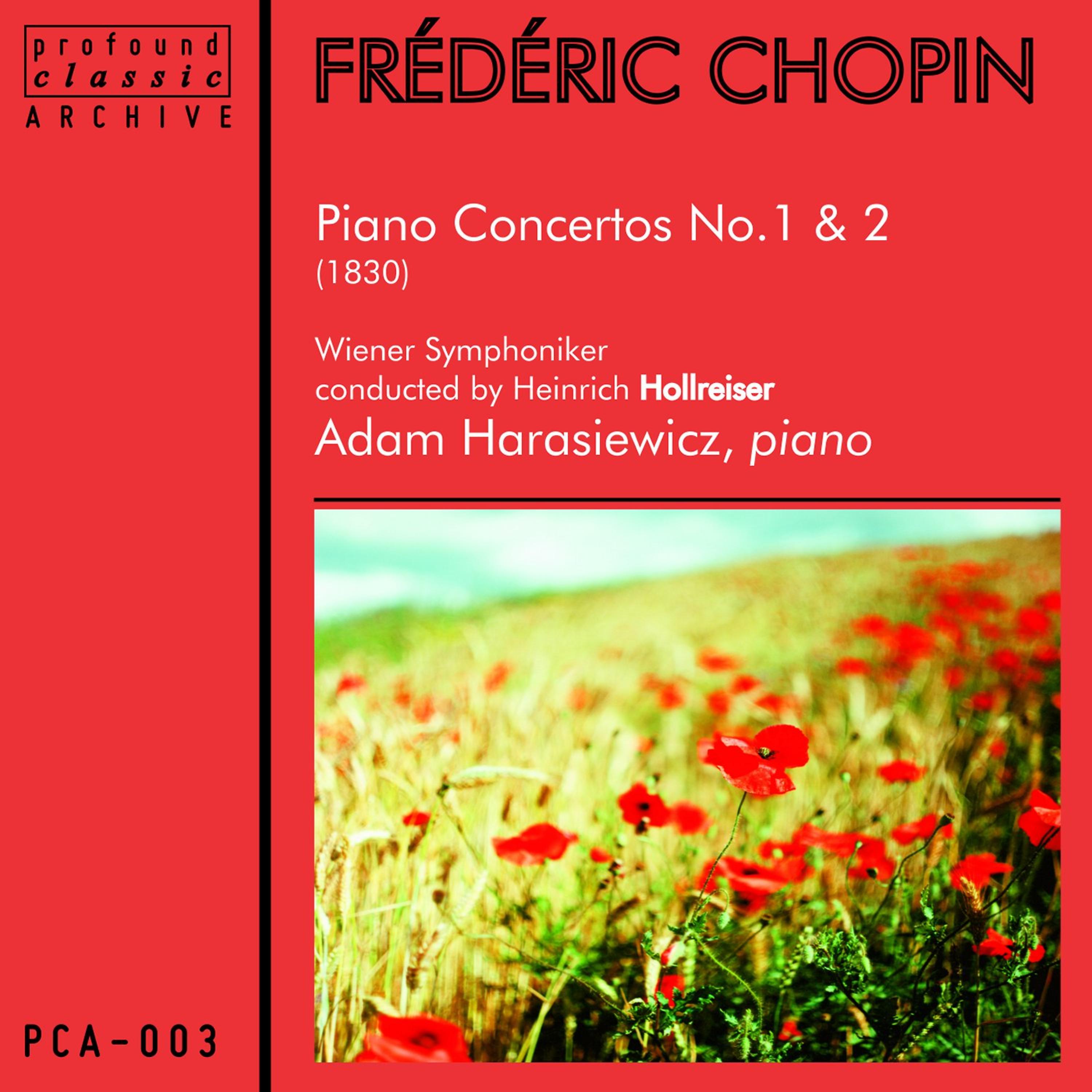 Постер альбома Frédéric Chopin: Piano Concertos No. 1 & No. 2