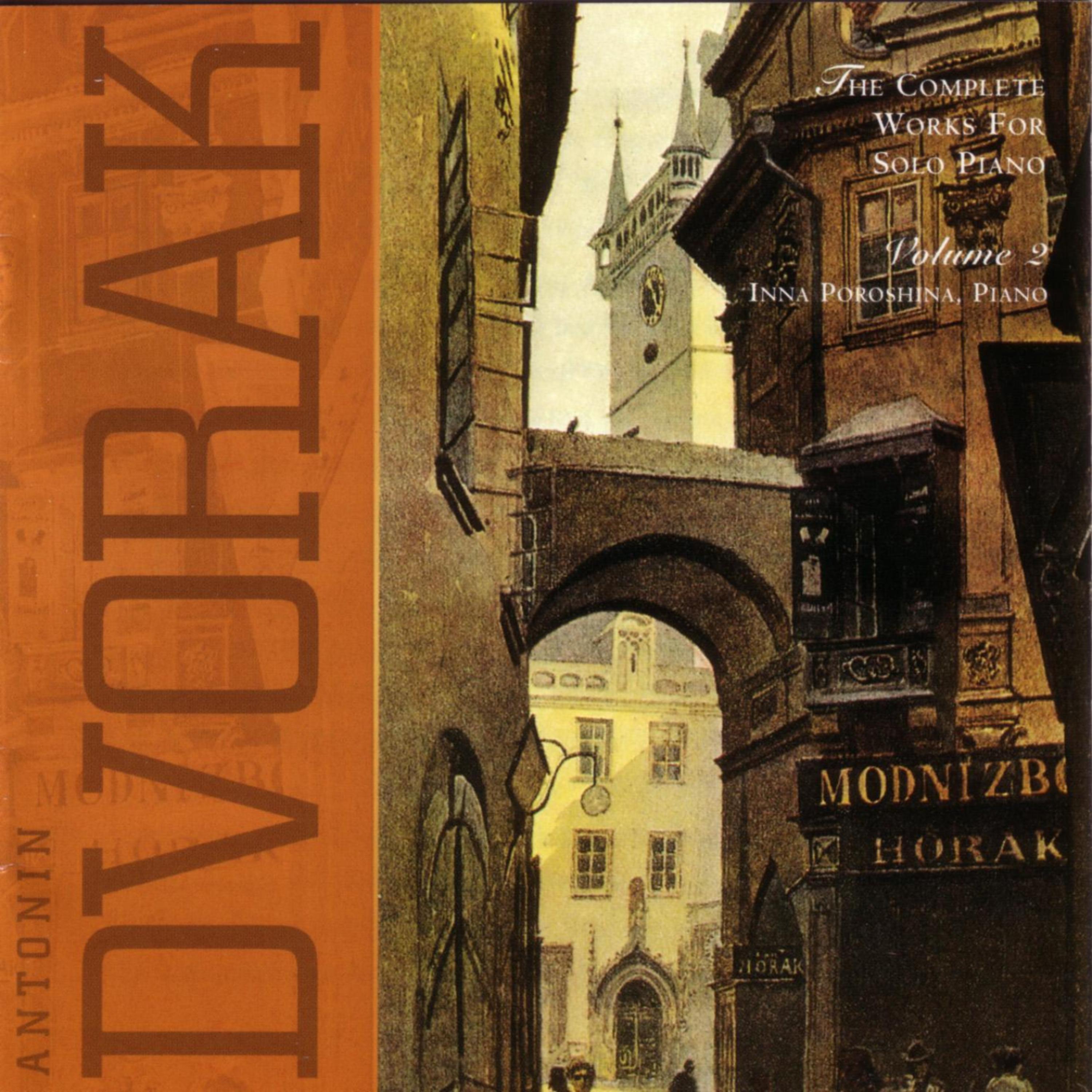 Постер альбома Dvorak - Complete Works for Solo Piano; Vol. 2