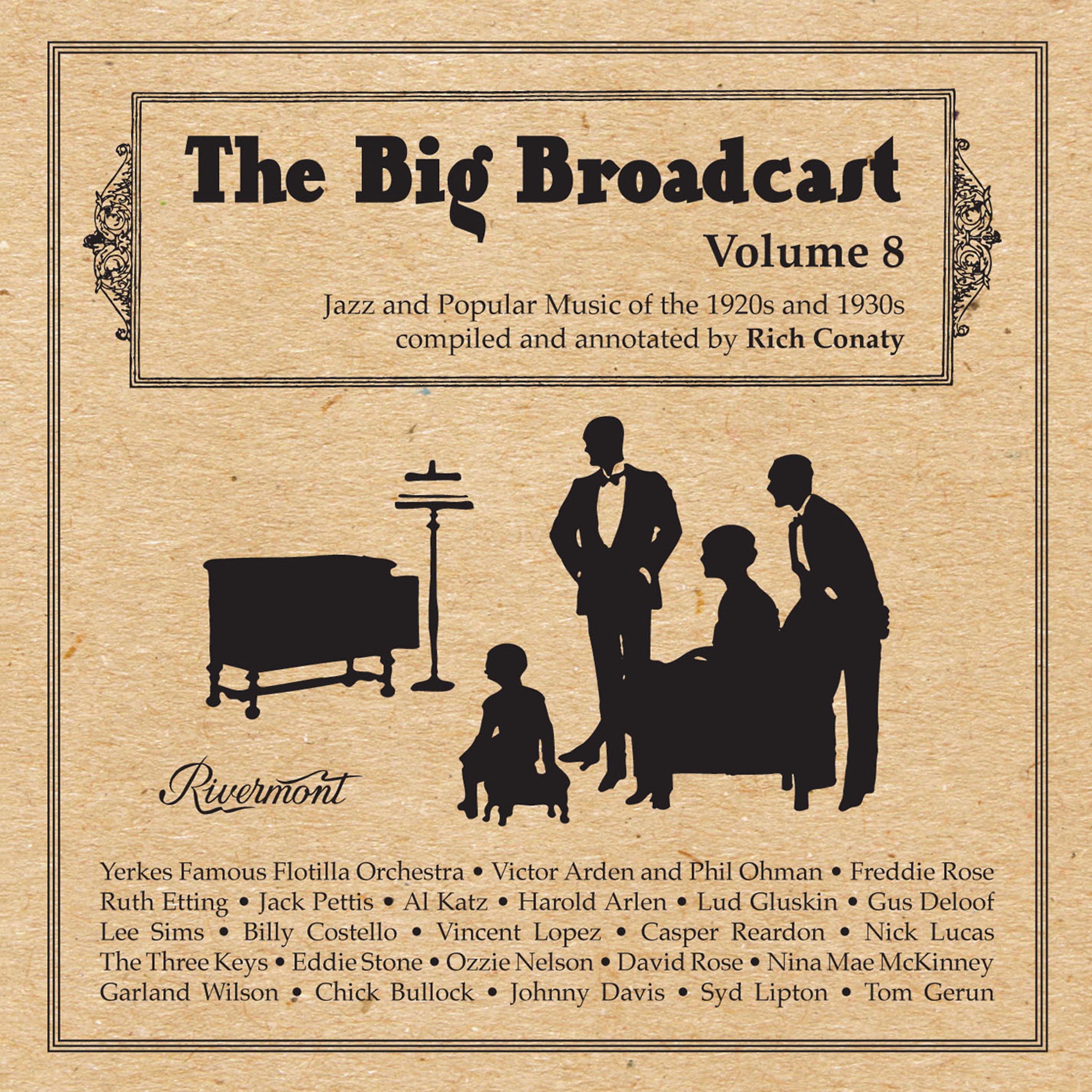 Постер альбома The Big Broadcast, Volume 8: Jazz and Popular Music of the 1920s and 1930s