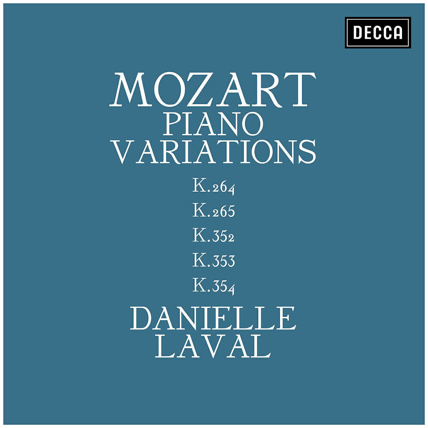 Danielle Laval - Mozart: 12 Variations on ‘La belle Françoise’ in E flat, K.353 - 7. Variation VI