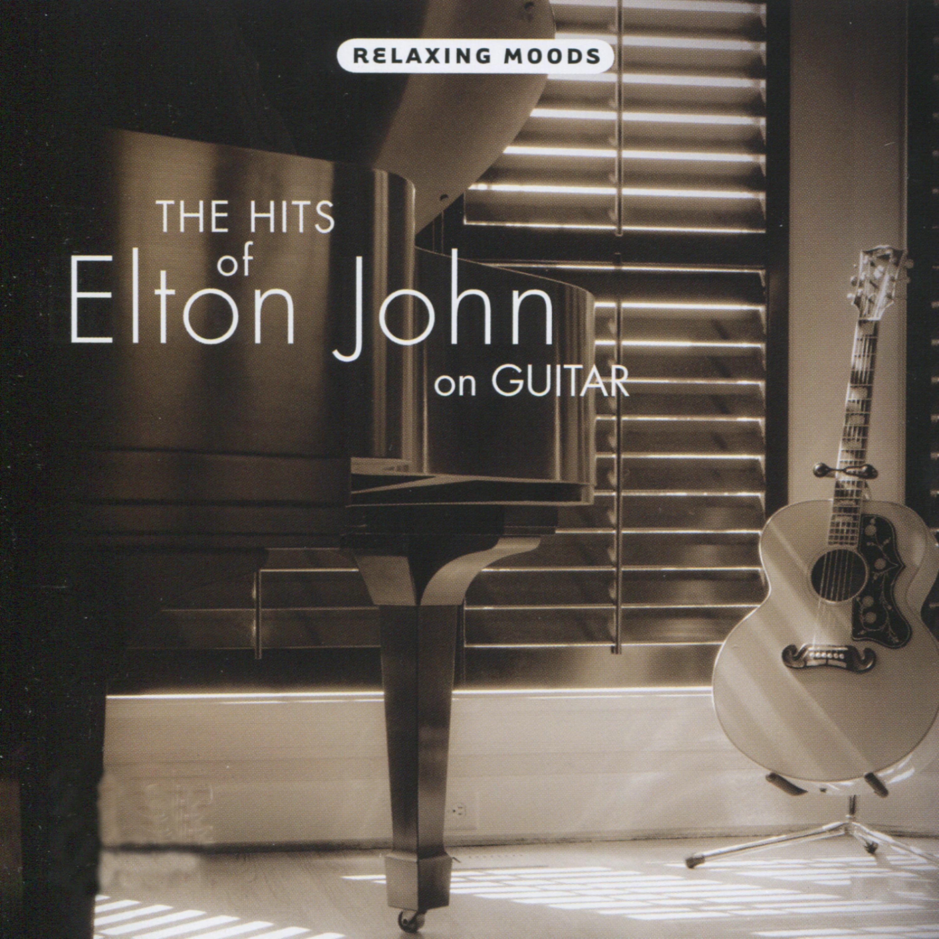 Постер альбома The Hits of Elton John on Guitar