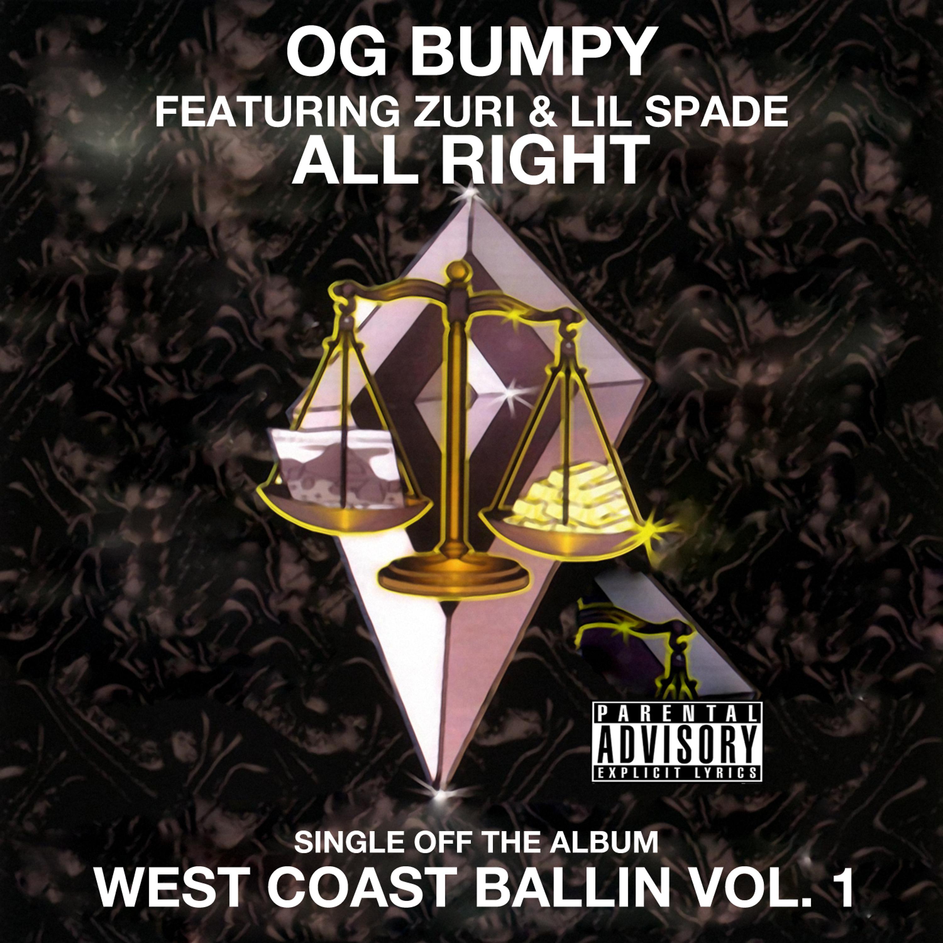 Постер альбома All Right: West Coast Ballin, Vol.1