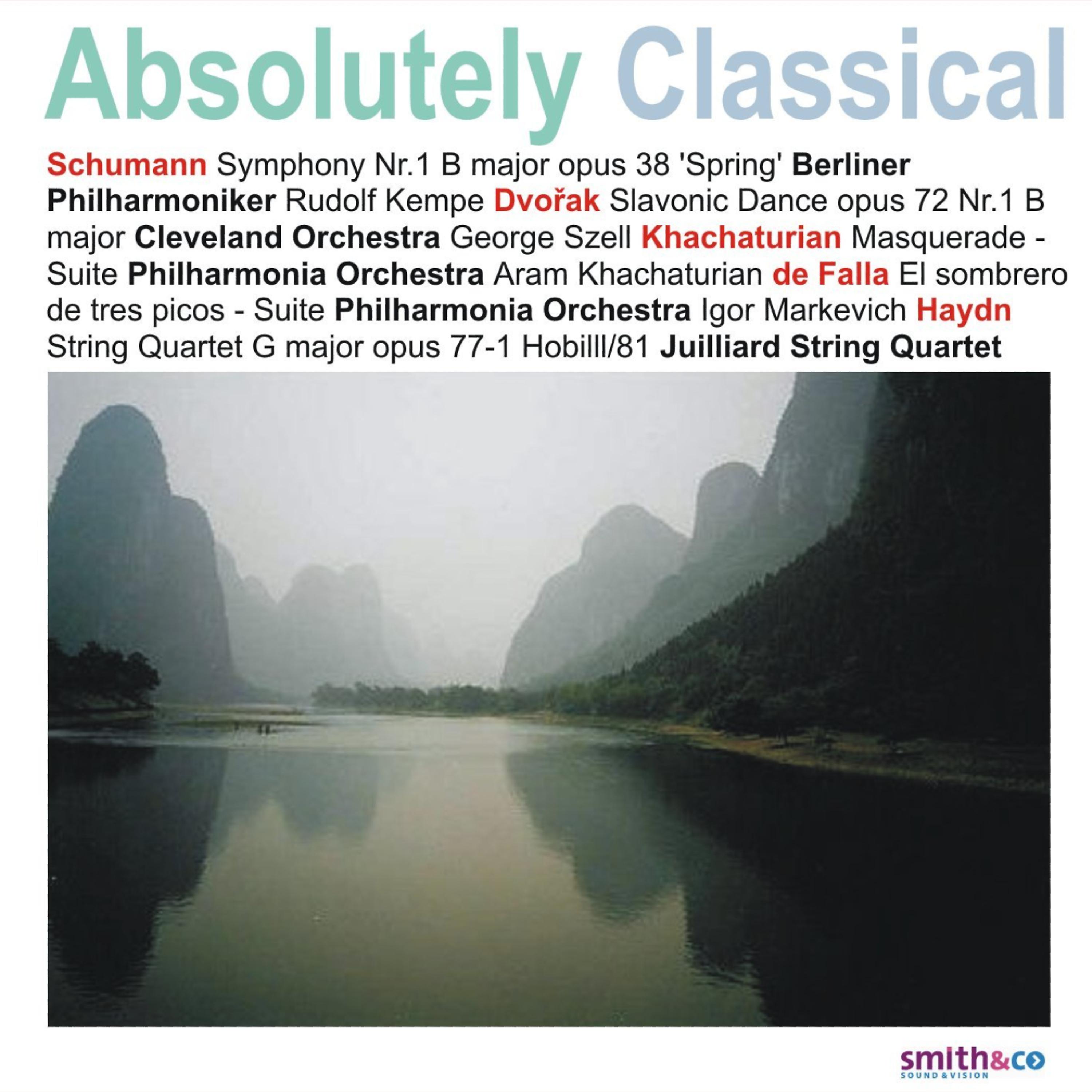 Постер альбома Schumann: Symphony No. 1 - Khachaturian: Masquerade Suite - Haydn: String Quartet in G Major, et. al