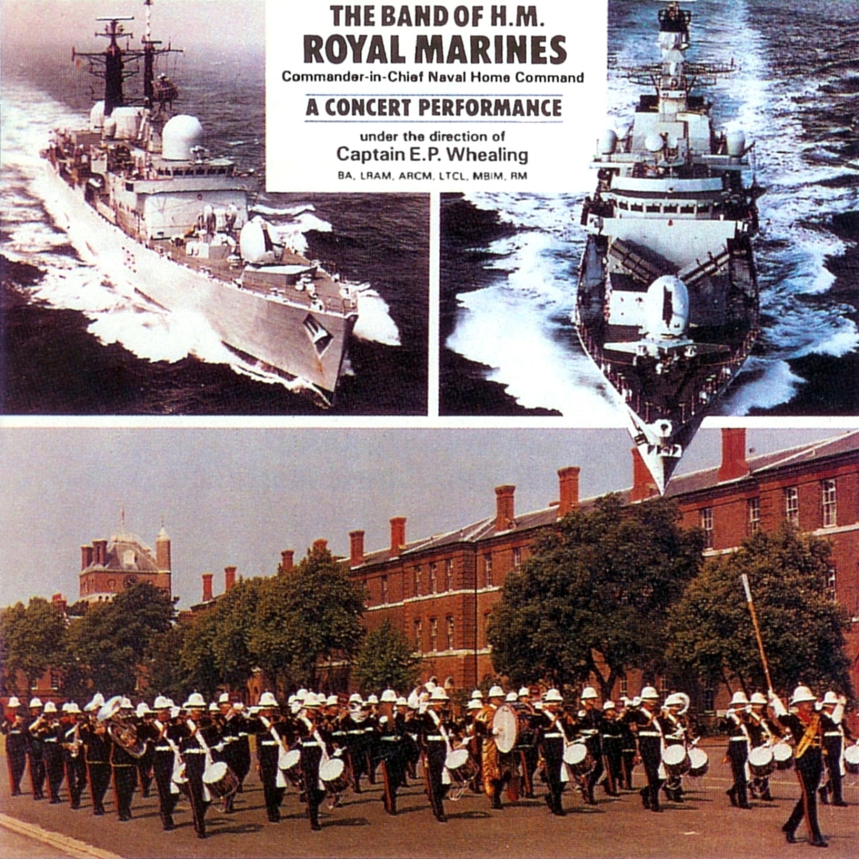 Постер альбома The Band of Her Majesty's Royal Marines: A Concert Performance