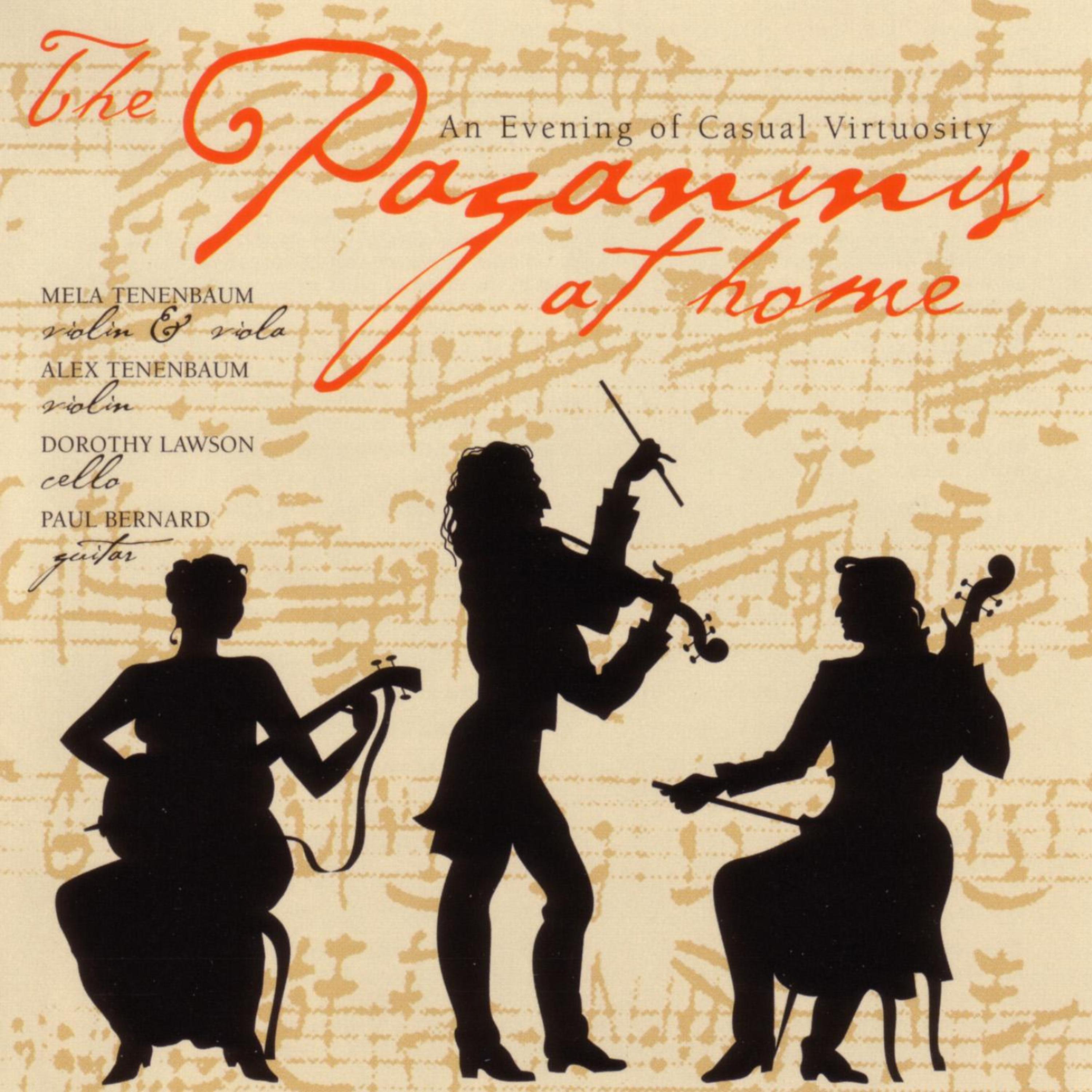 Постер альбома The Paganinis at home