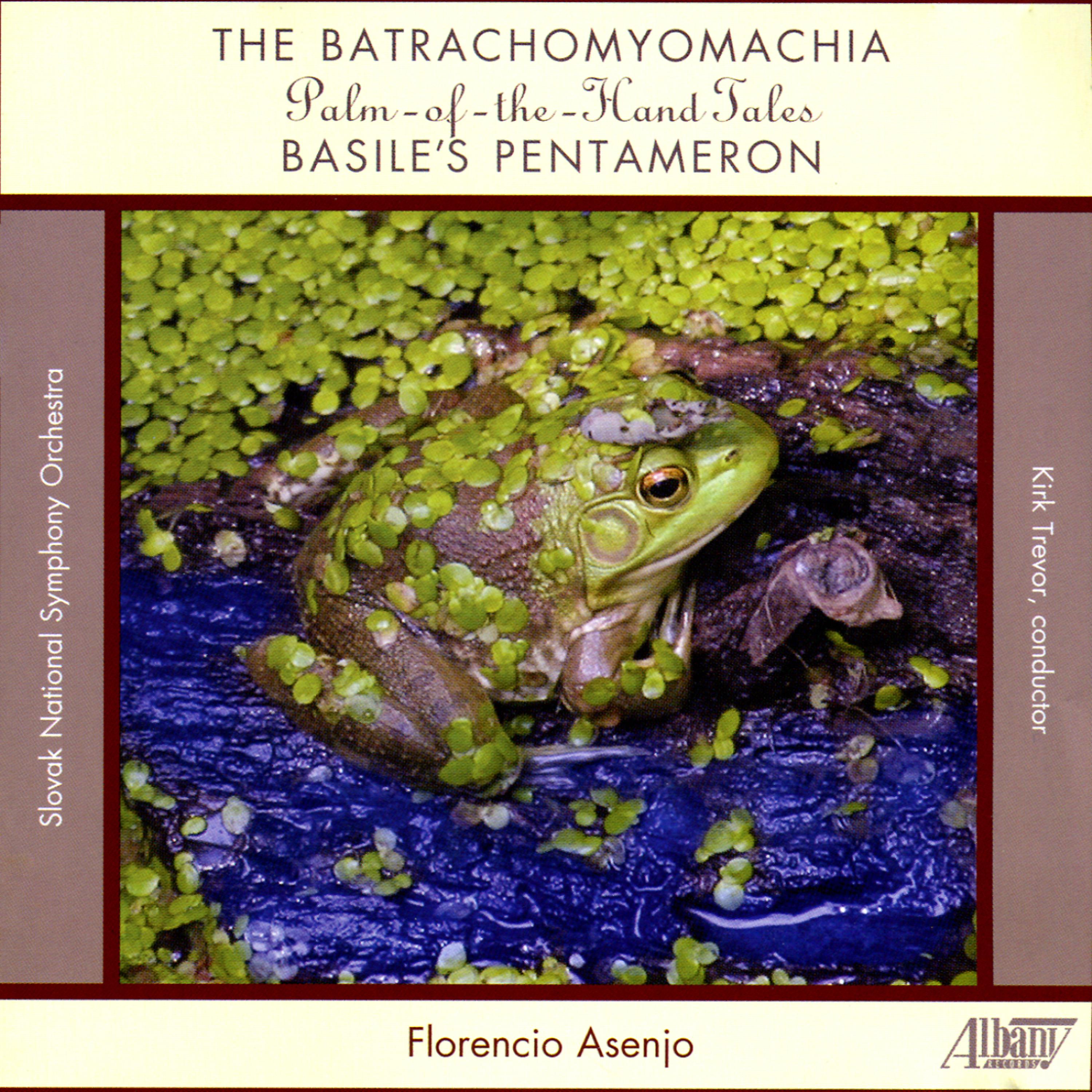 Постер альбома Florencio Asenjo: The Batrachomyomachia