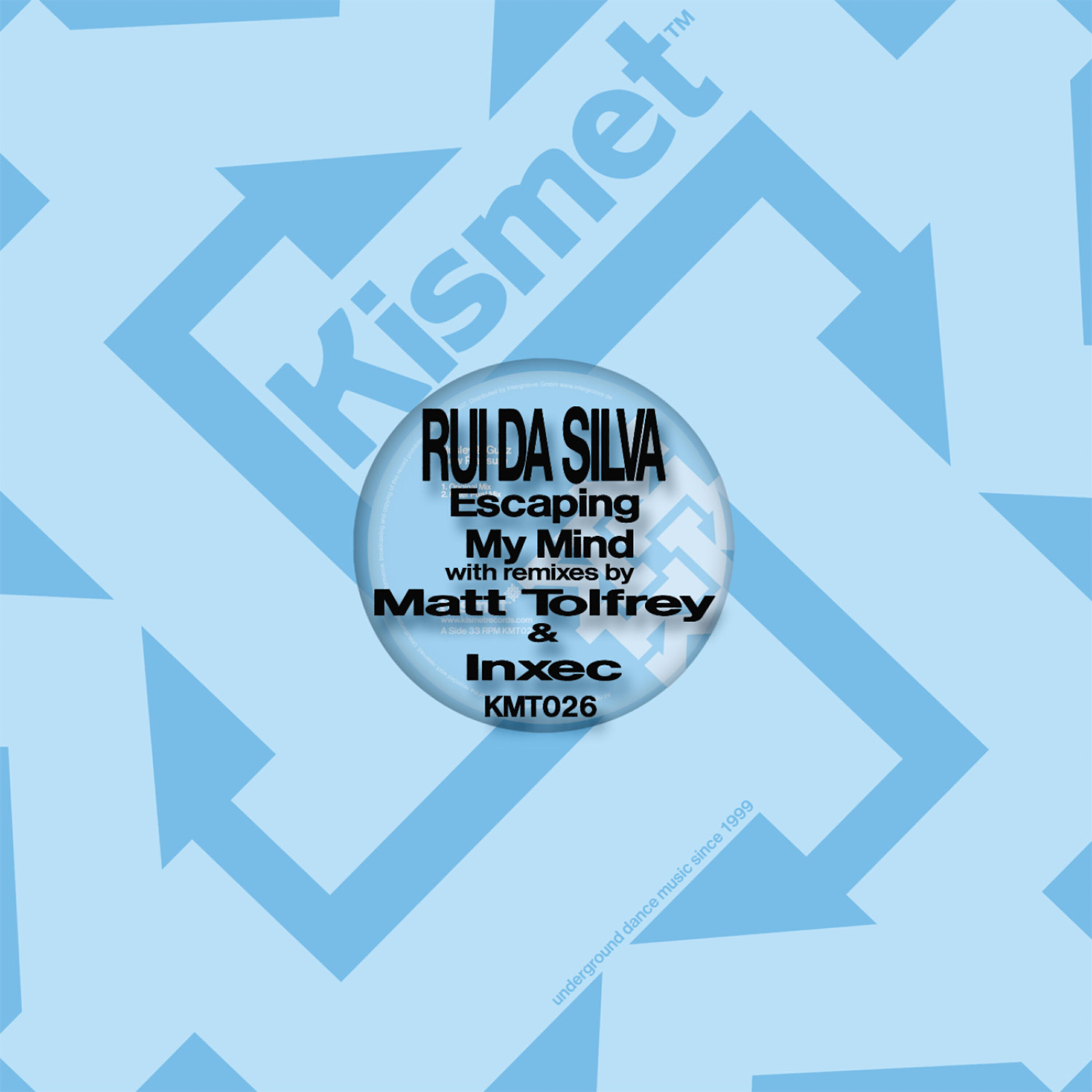 Rui Da Silva - Escaping My Mind (Matt Tolfrey & Inxec Mix)