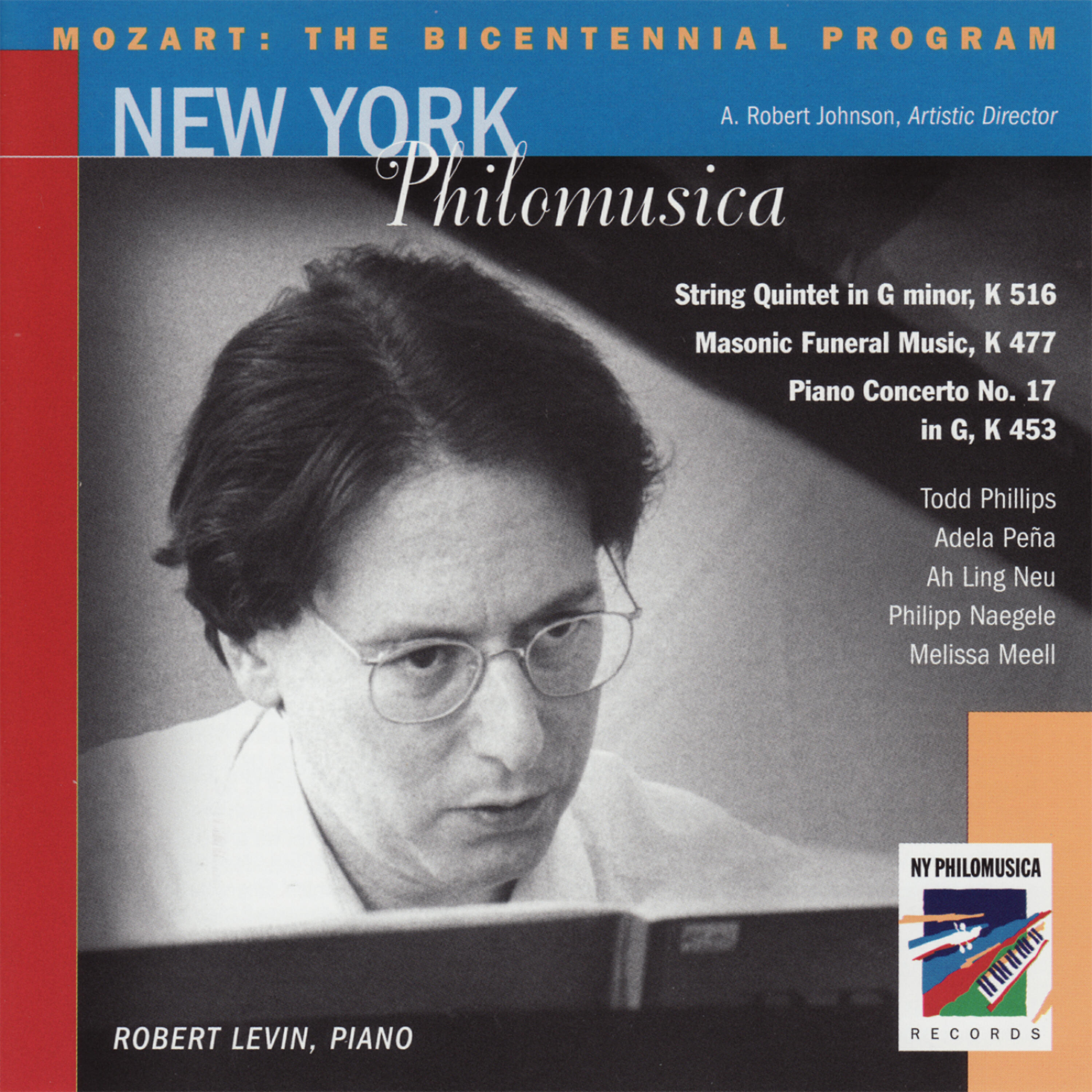Todd Phillips - Quintet in G Minor. K. 516 for String Quartet & Viola: IV. Adagio; Allegro (Live)