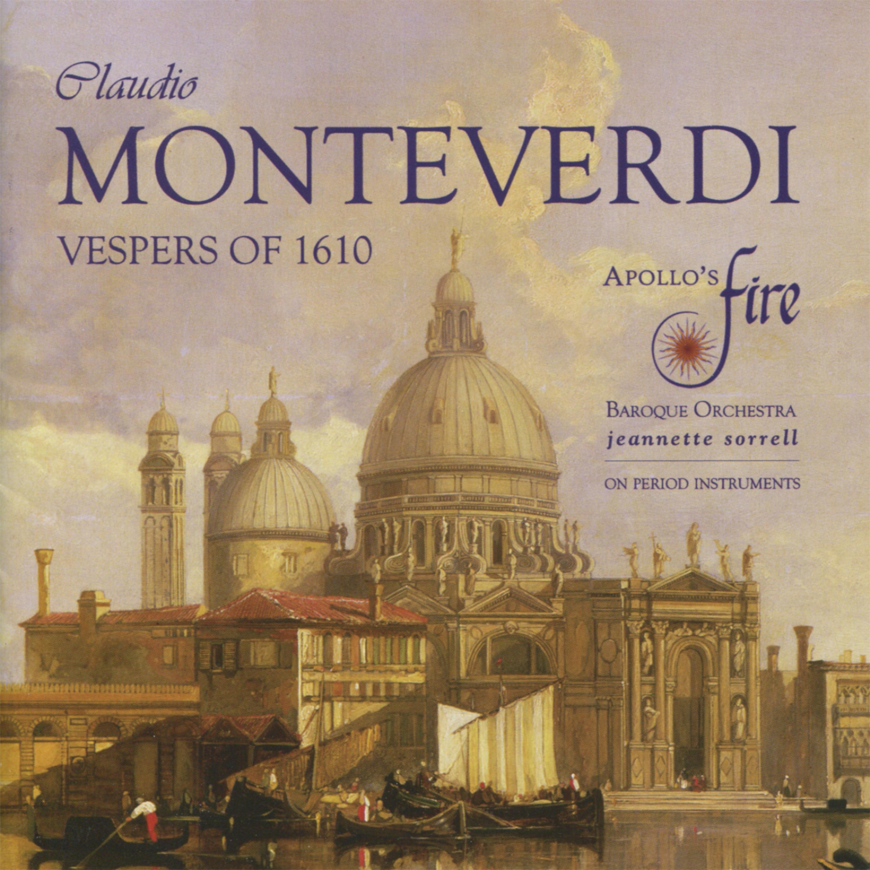 Постер альбома Monteverdi: Vespers of the Blessed Virgin (1610)
