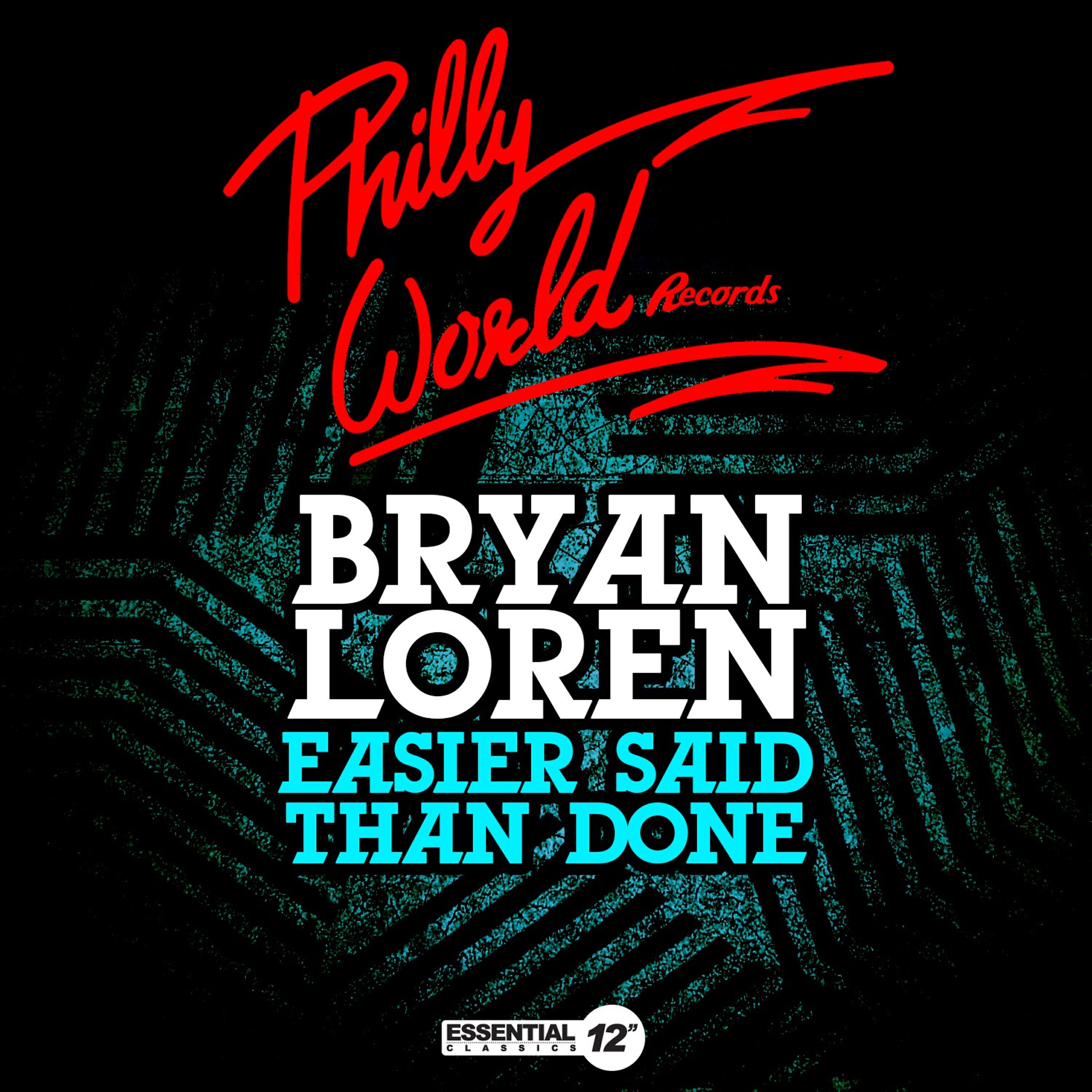 Bryan Loren - Easier Said Than Done (12