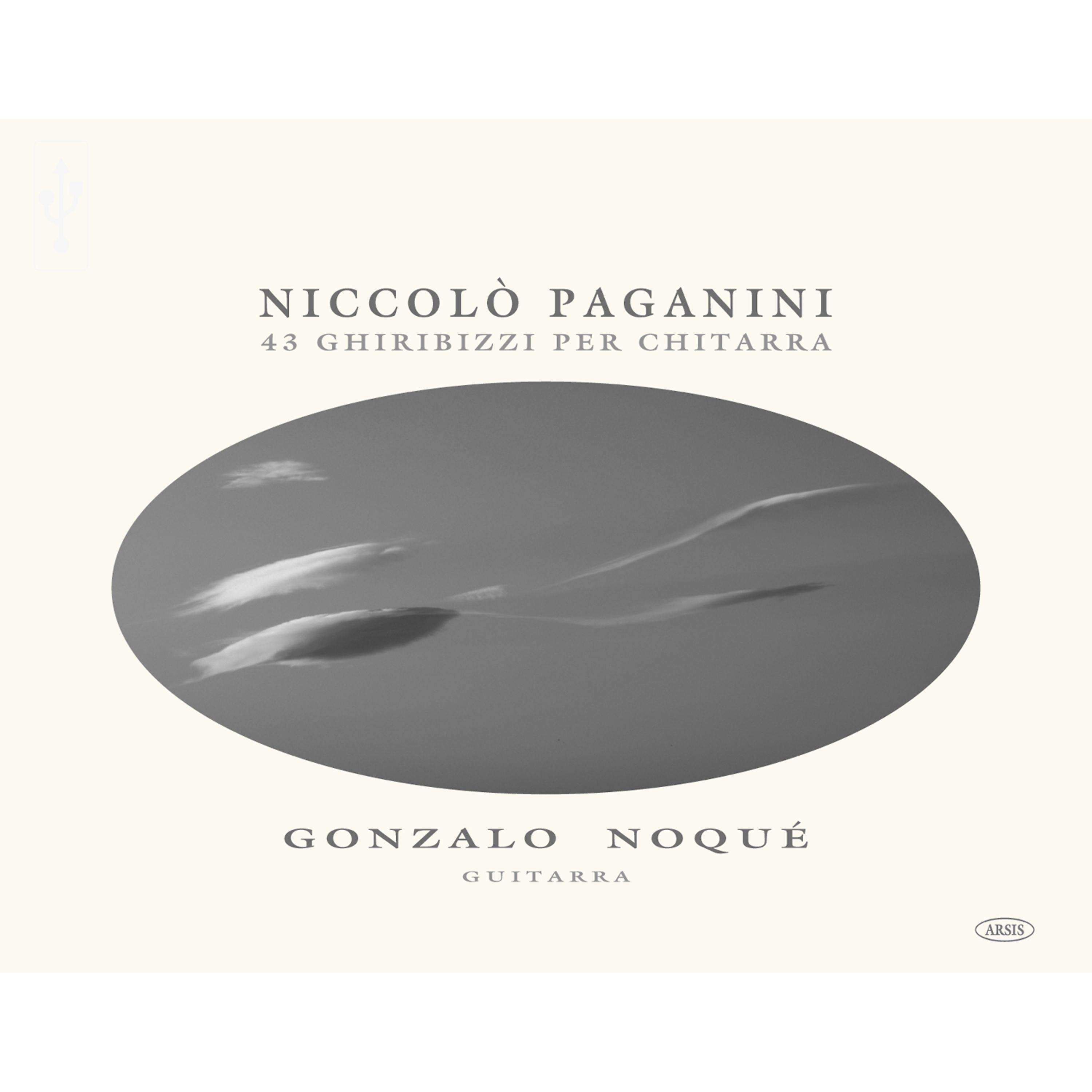 Постер альбома Niccolò Paganini. 43 Ghiribizzi per Chitarra