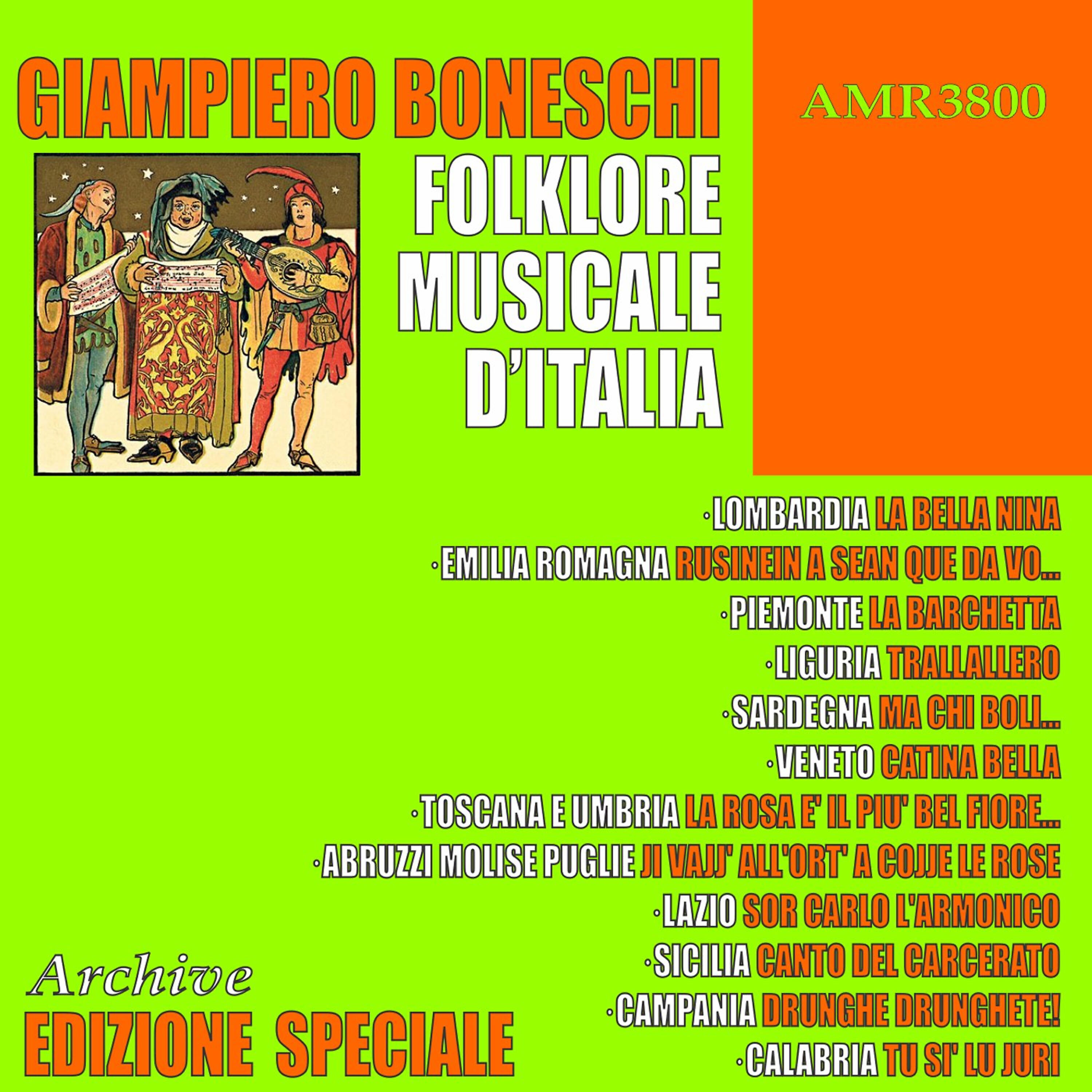 Giampiero Boneschi Orchestra - Tu si' lu Juri (Ninna nanna) [Calabria]