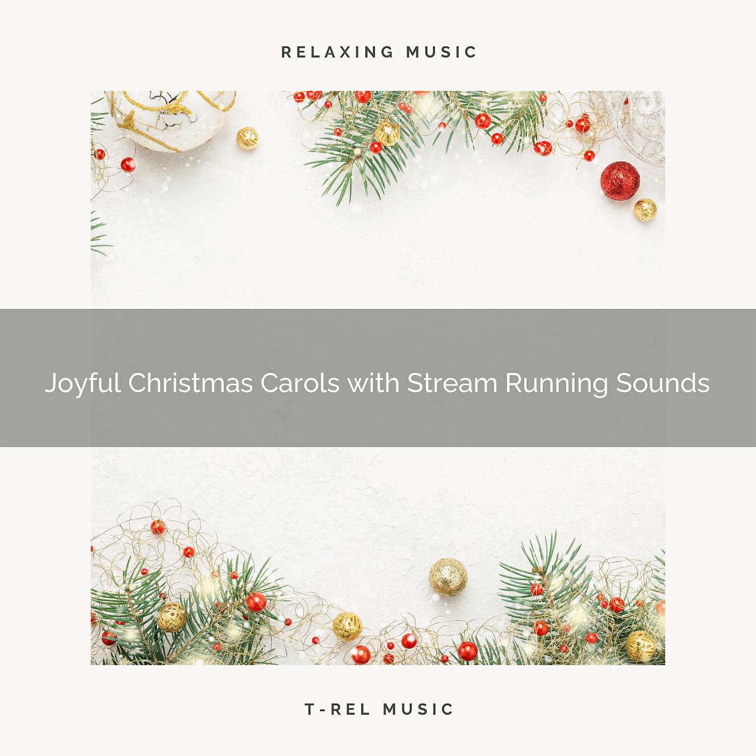 Fresh Water Sounds - Calming Flowing Water Music and Christmas Carols for Relax