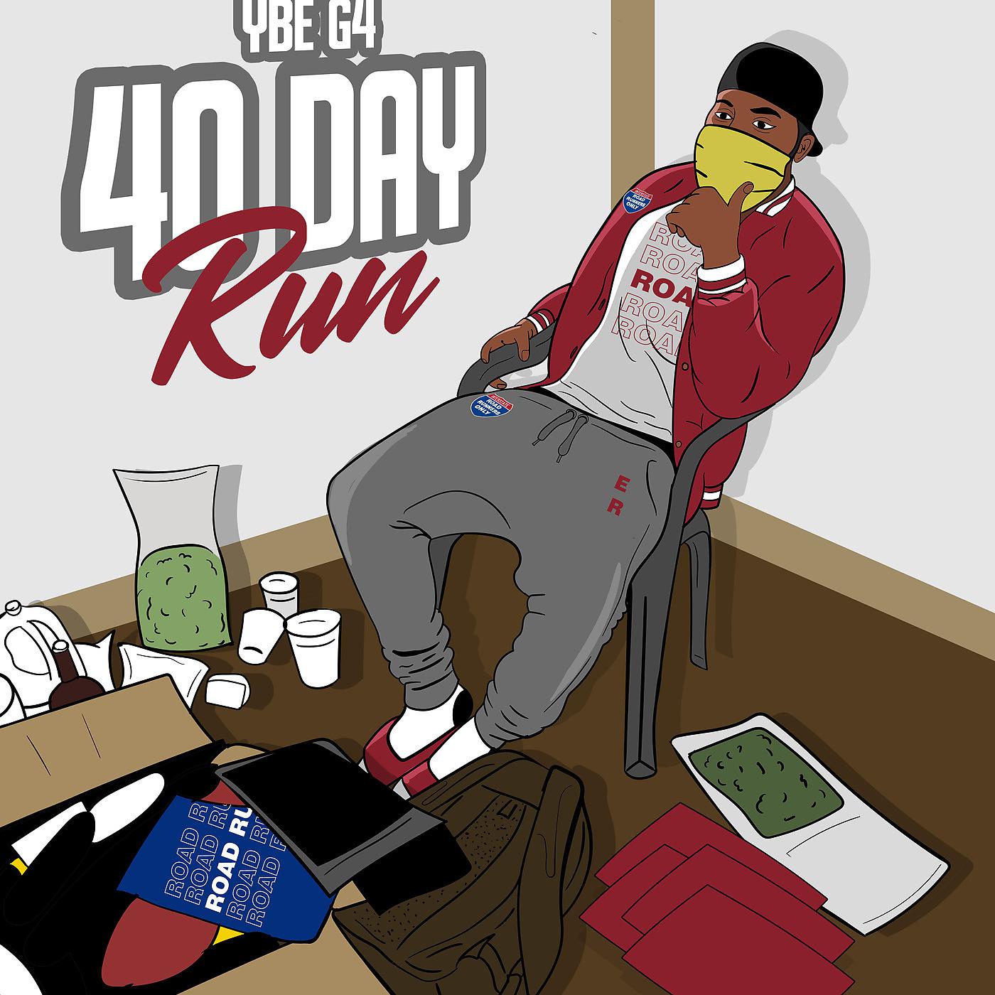Постер альбома 40 Day Run - EP
