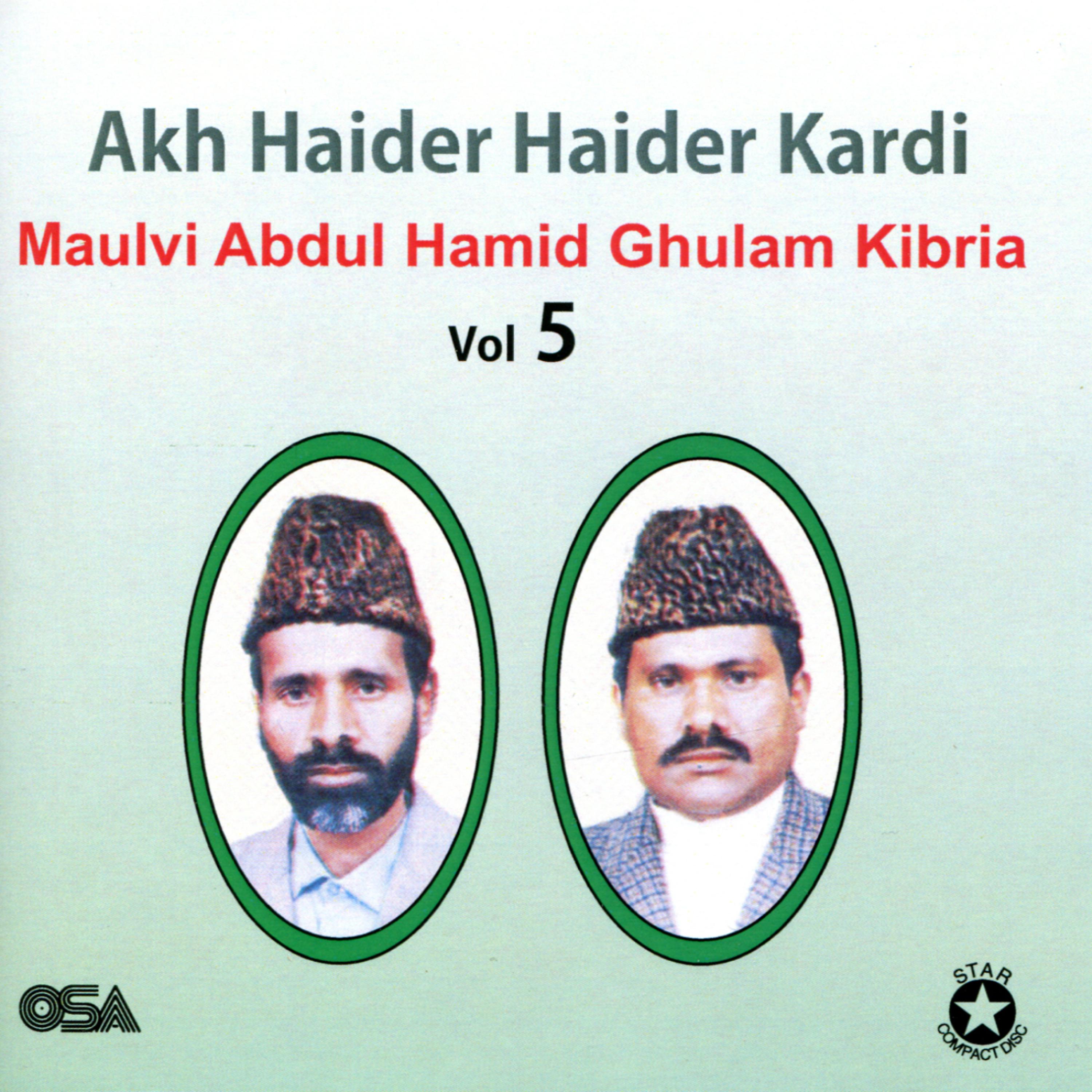 Постер альбома Akh Haider Haider Kardi Vol. 5
