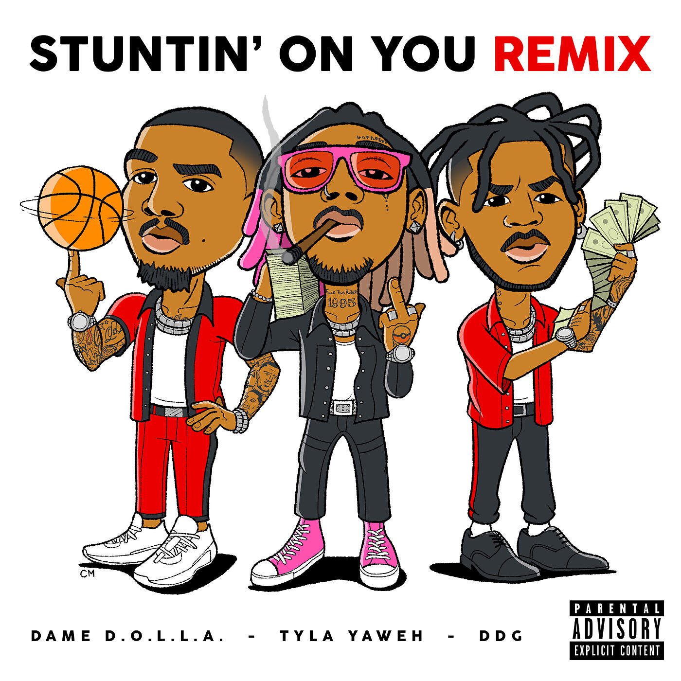 Tyla Yaweh - Stuntin' On You (Remix)