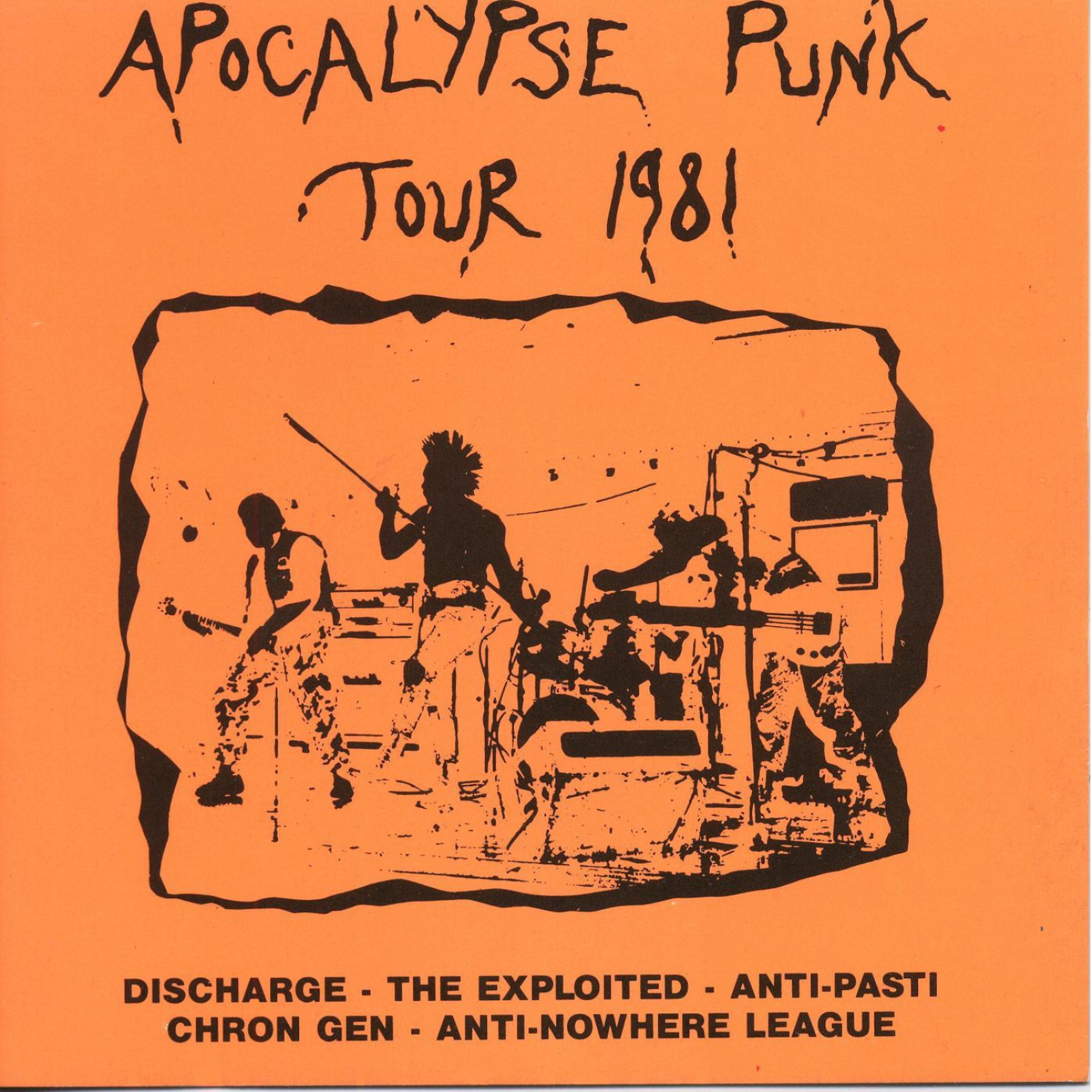 Постер альбома The Apocalypse Punk Tour 1981