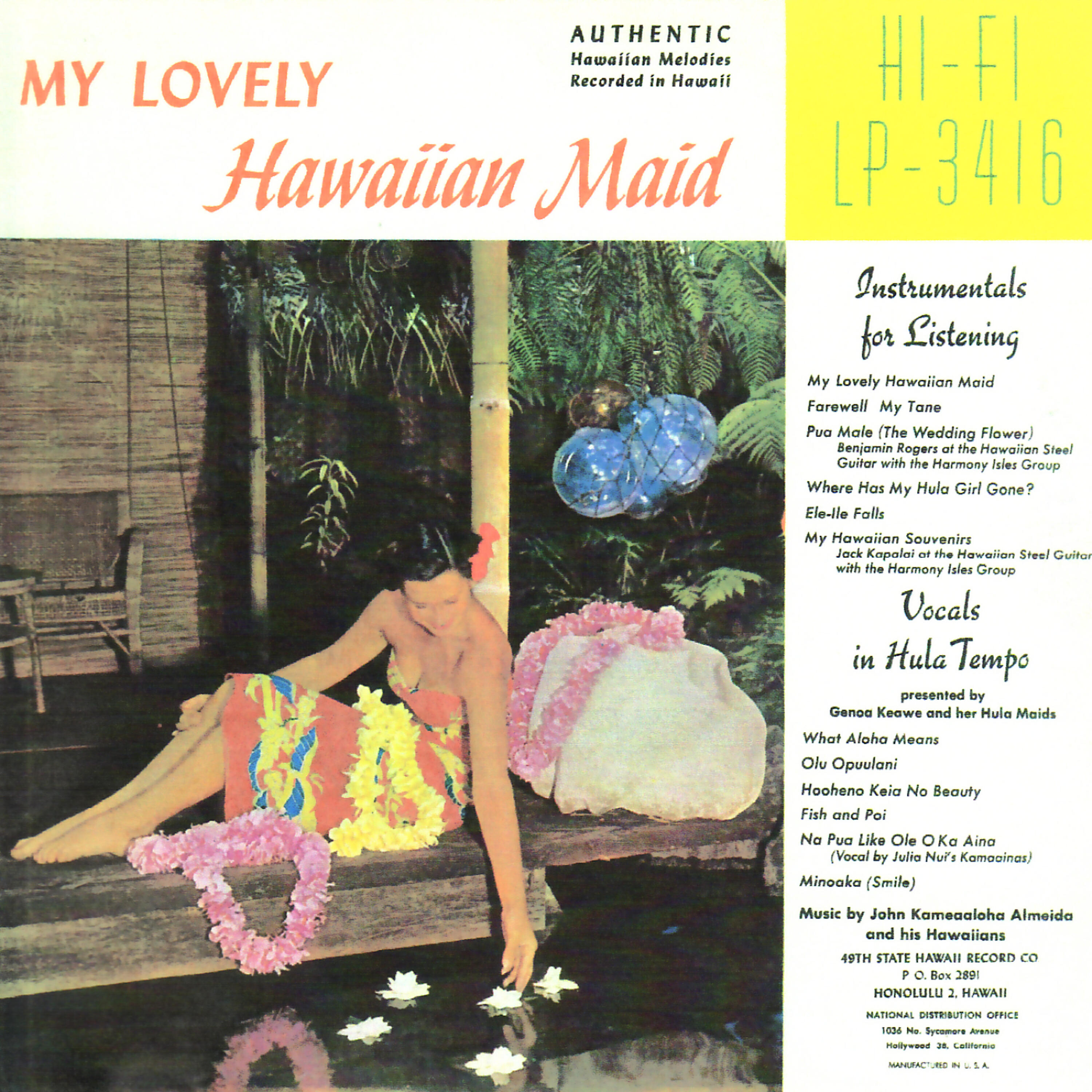 John Kameaaloha Almeida - Olu Opuulani (Hula Tempo)