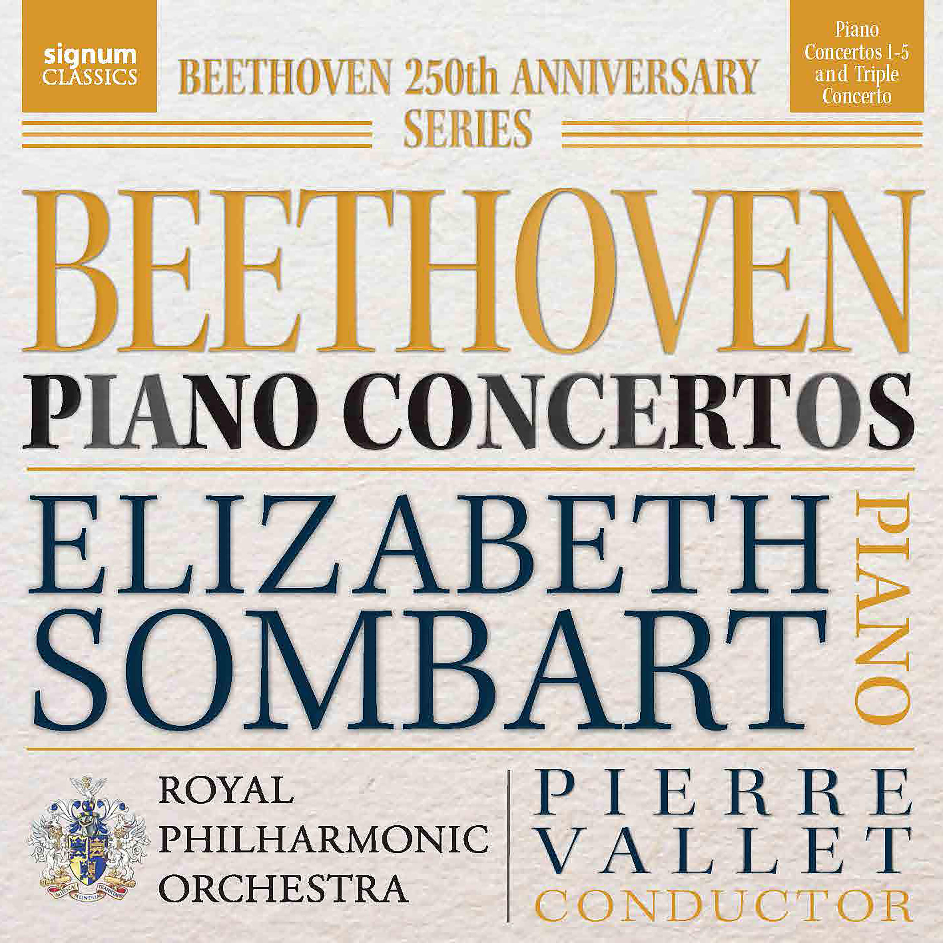 Elizabeth Sombart - Piano Concerto No. 5 in E-Flat Major, Op. 73 