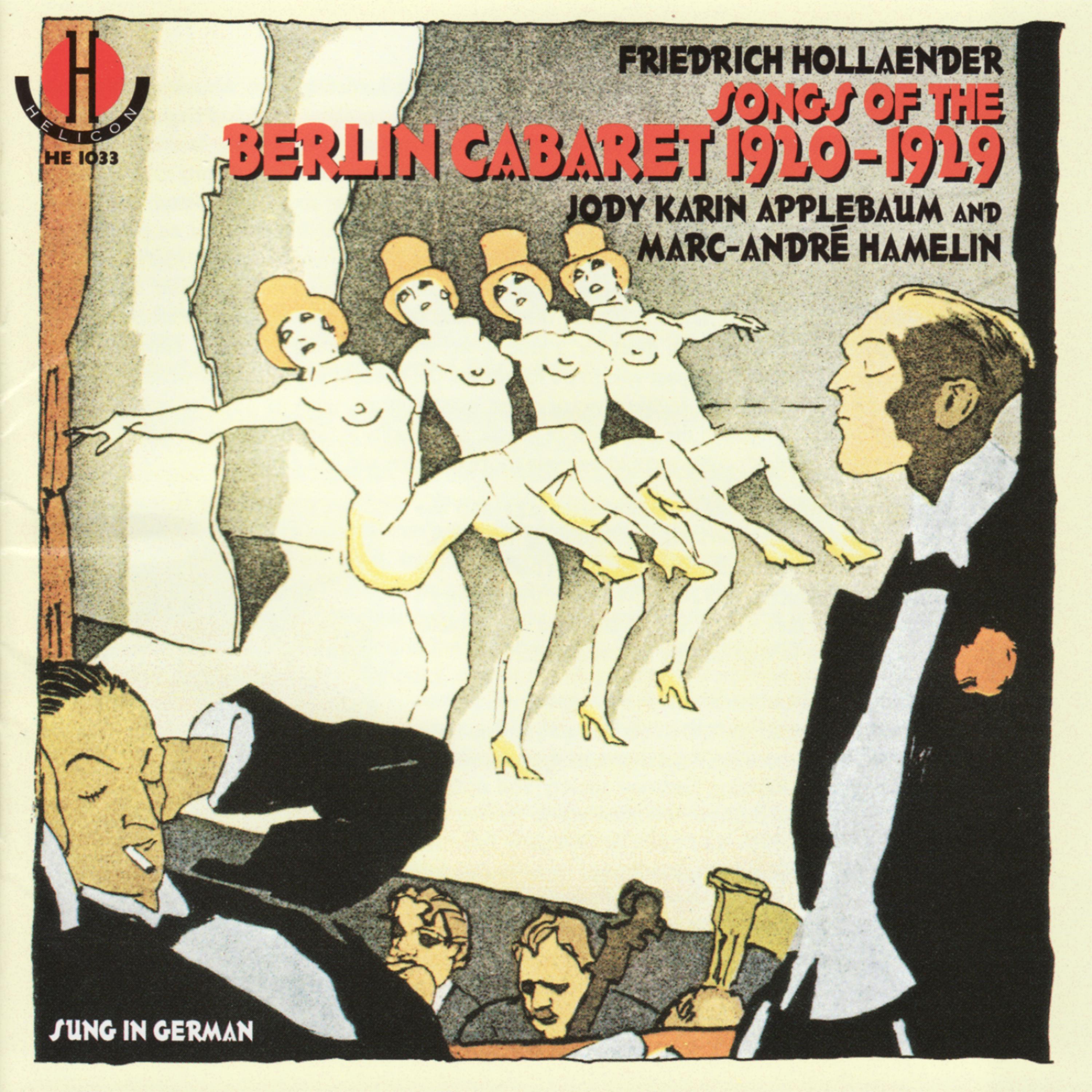 Постер альбома Songs of the Berlin Cabaret 1920-1929