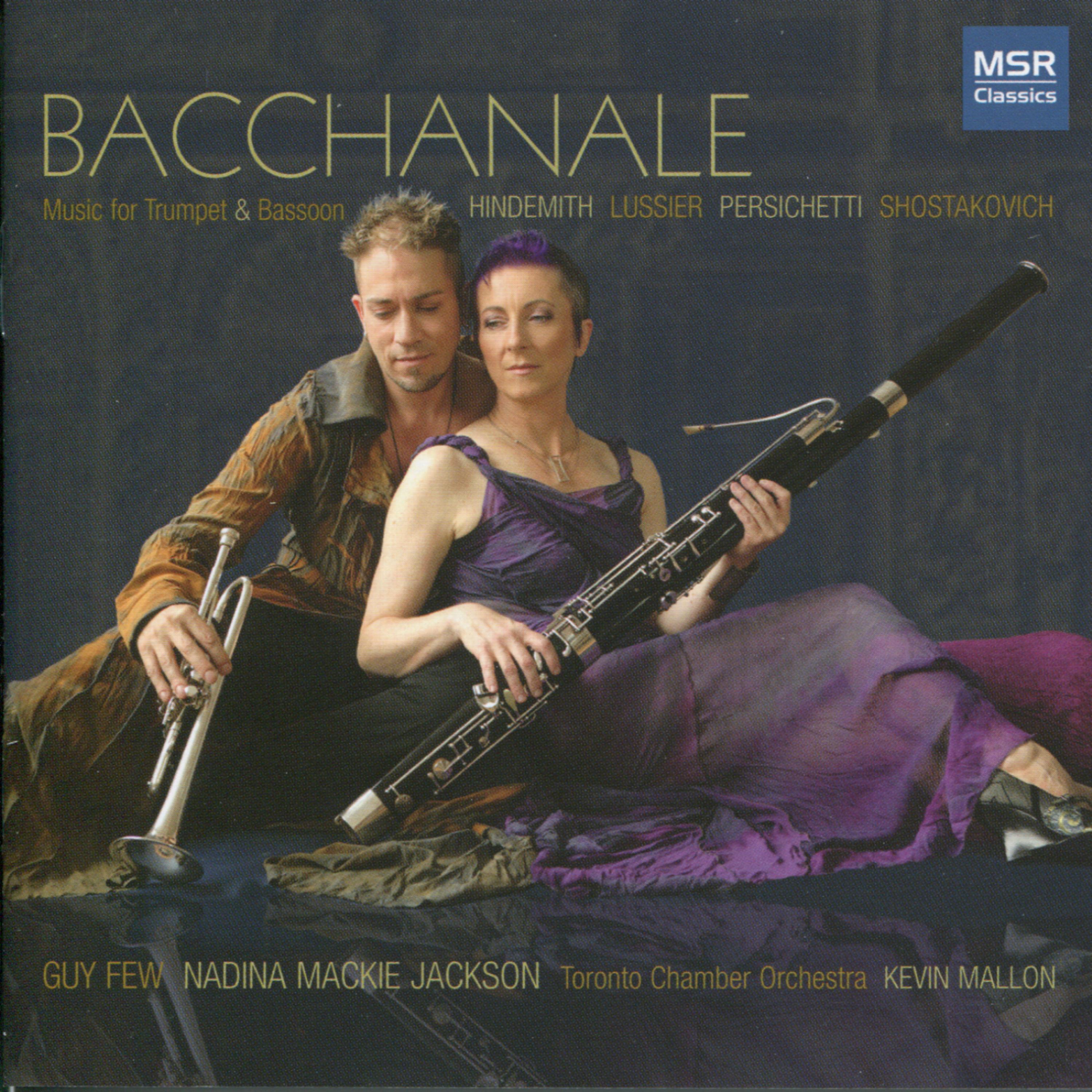 Постер альбома Bacchanale: Music for Trumpet & Bassoon