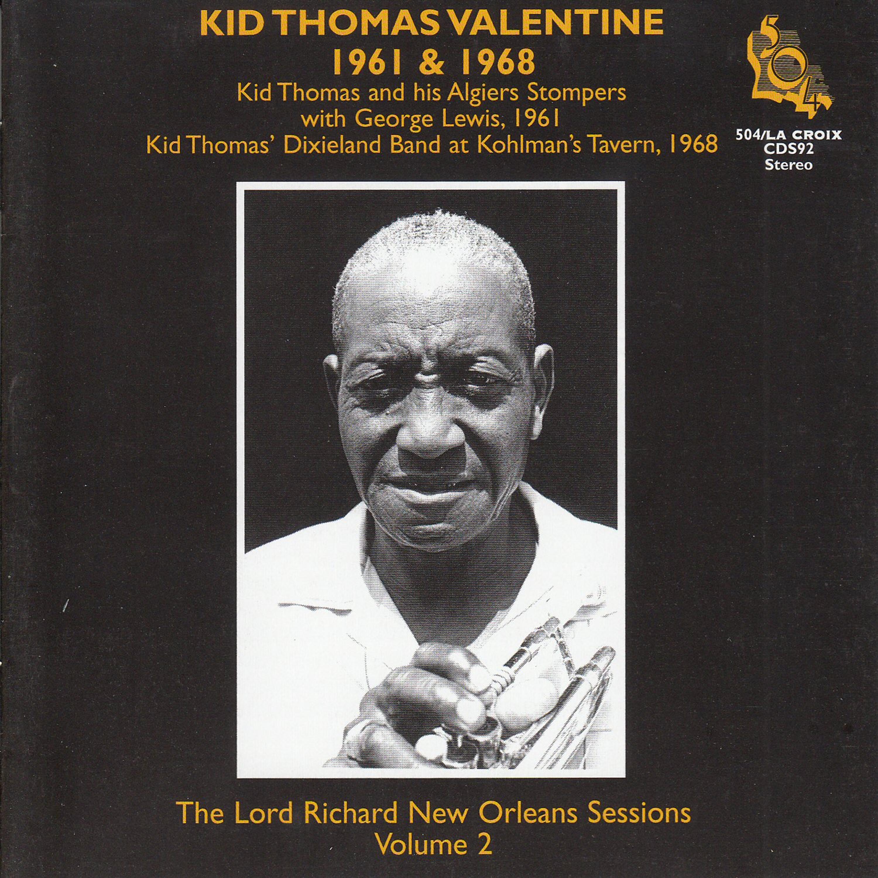 Постер альбома Kid Thomas Valentine 1961 & 1968