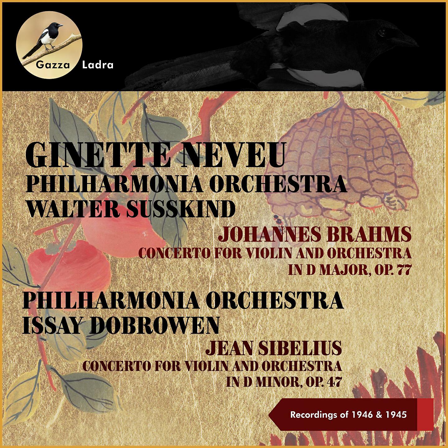 Ginette Neveu - Sibelius: Concerto for Violin and Orchestra in D Minor, Op. 47: II. Adagio di molto