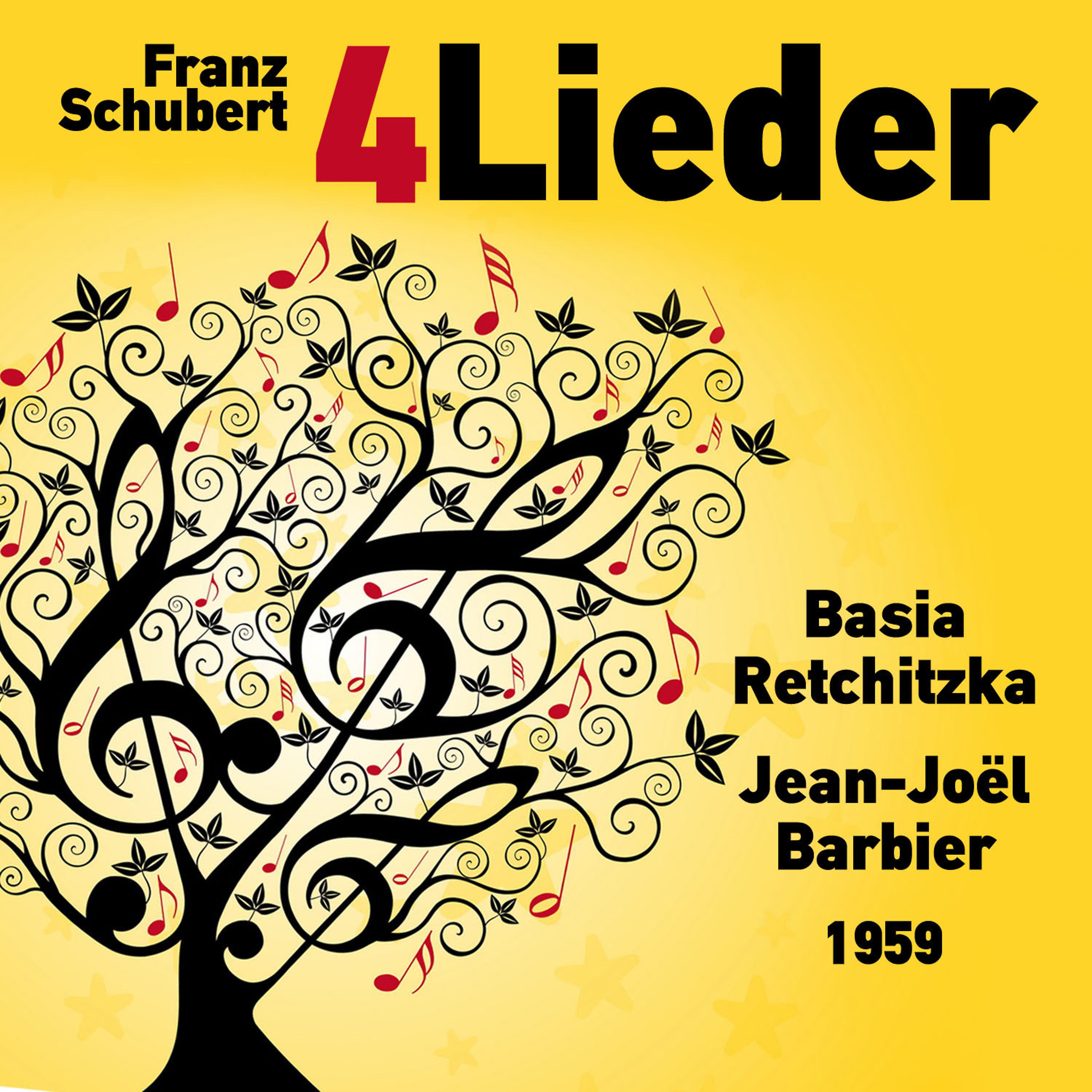 Постер альбома Franz Schubert: 4 Lieder (1959)
