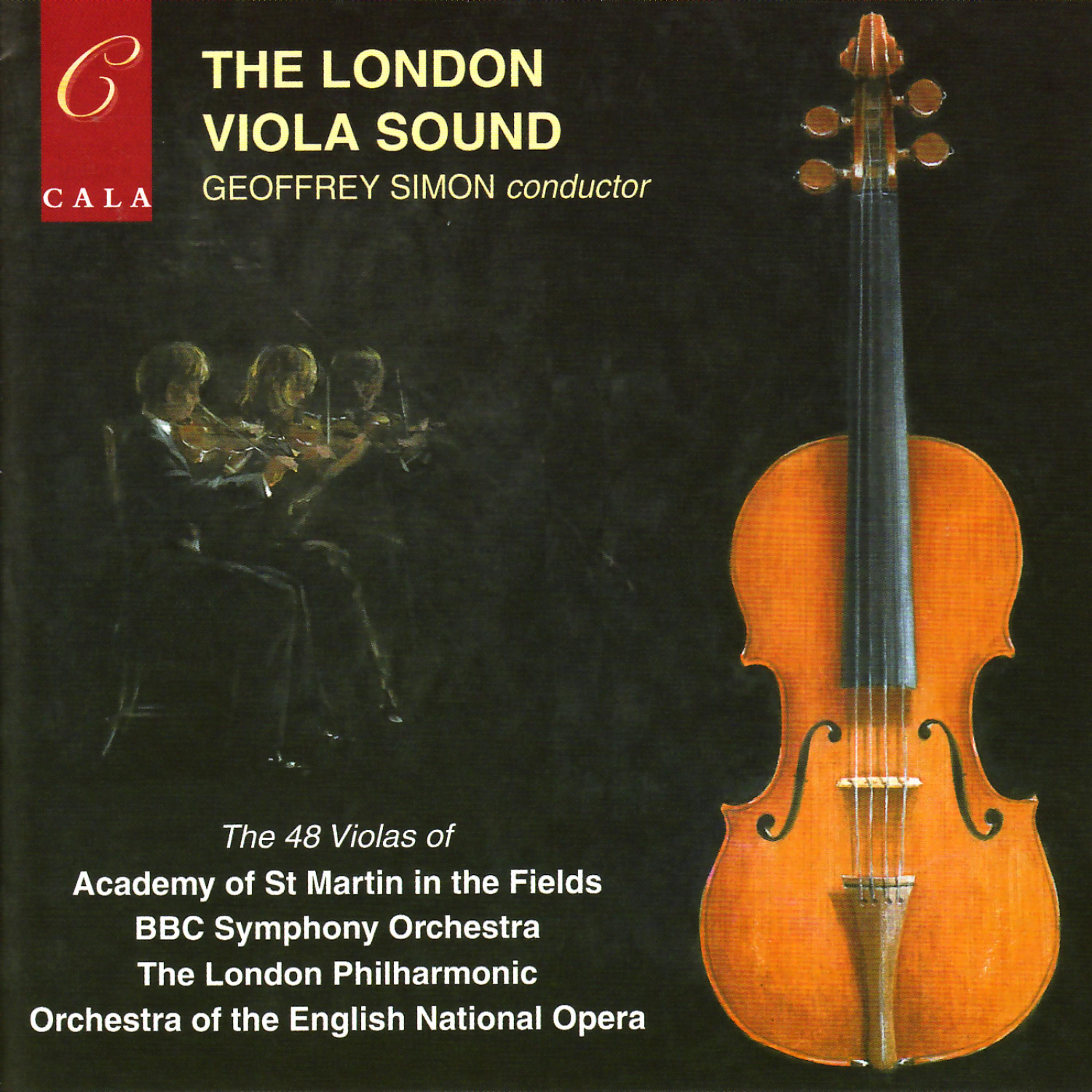 Постер альбома The London Viola Sound - Gershwin, Weill, Shostakovich, etc.