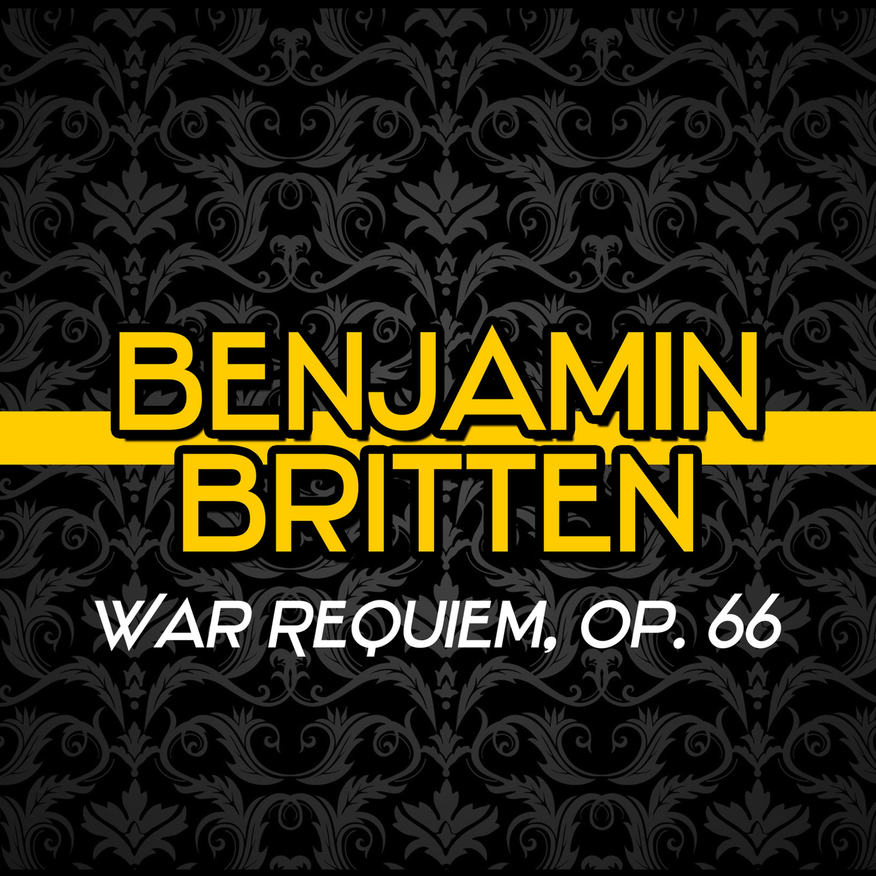 Постер альбома War Requiem, Op. 66