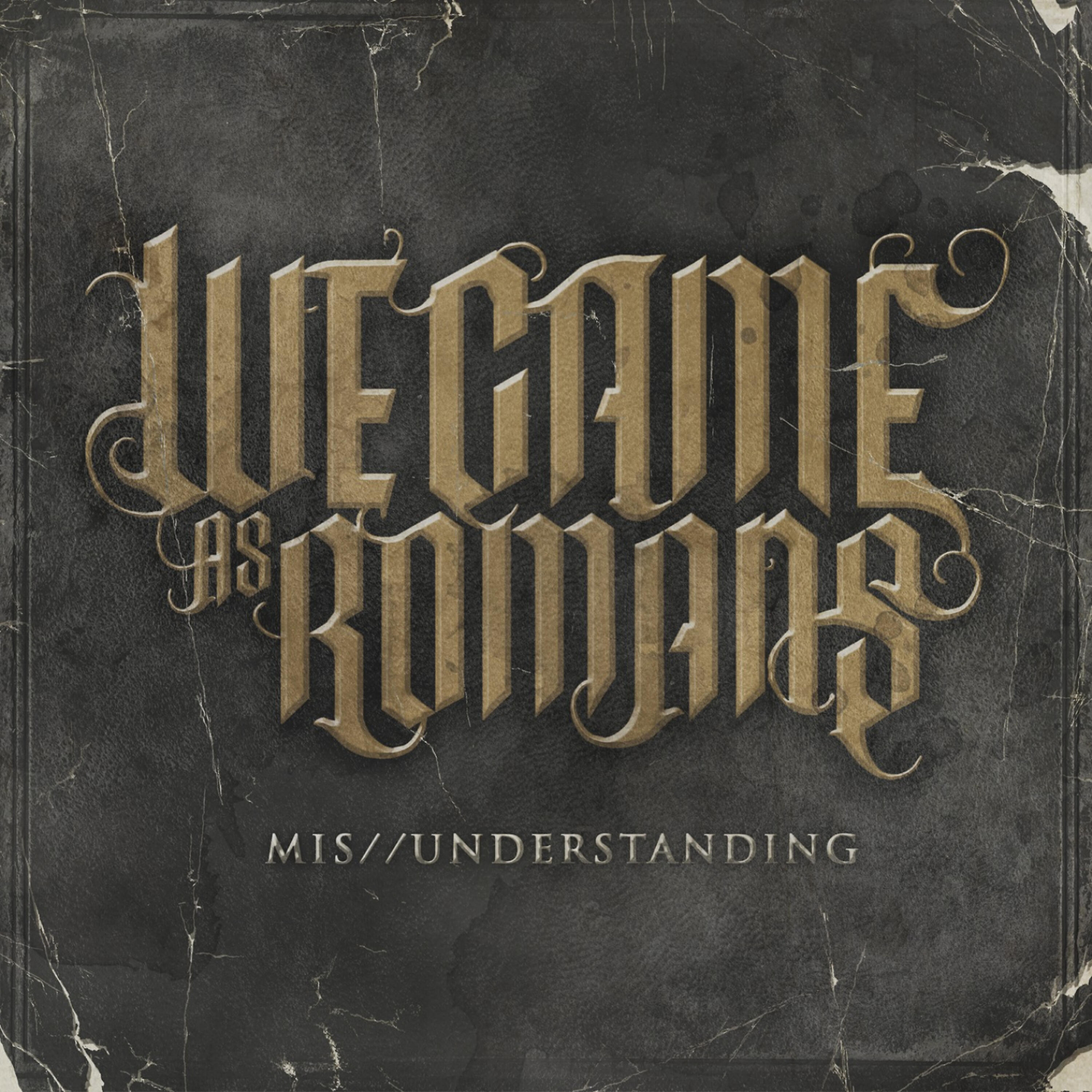 Mis understanding. We came as romans - understanding what we've grown to be (2011). Mis understanding. Работы студии experimental jetset. We came as romans лого.
