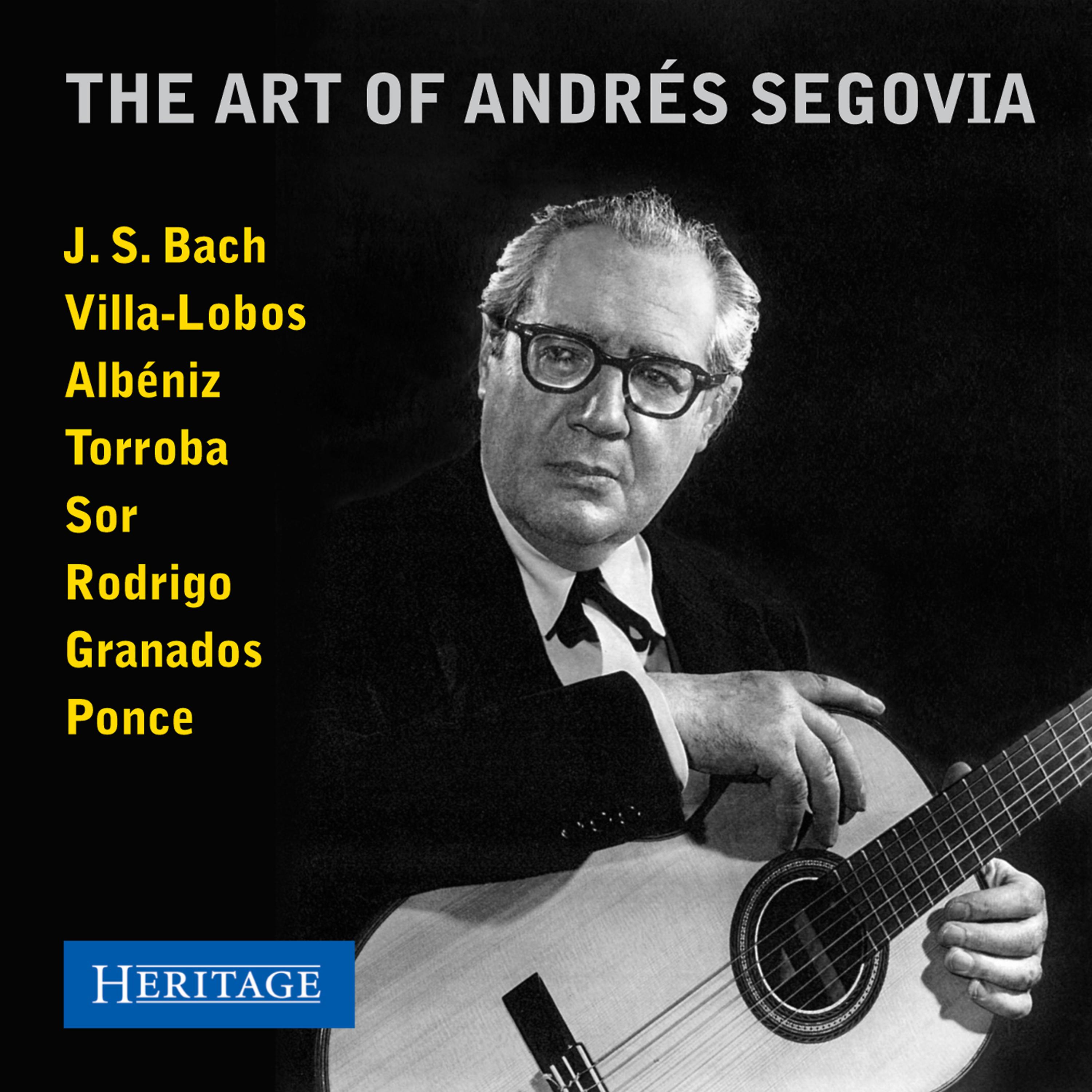 Постер альбома The Art of Andres Segovia